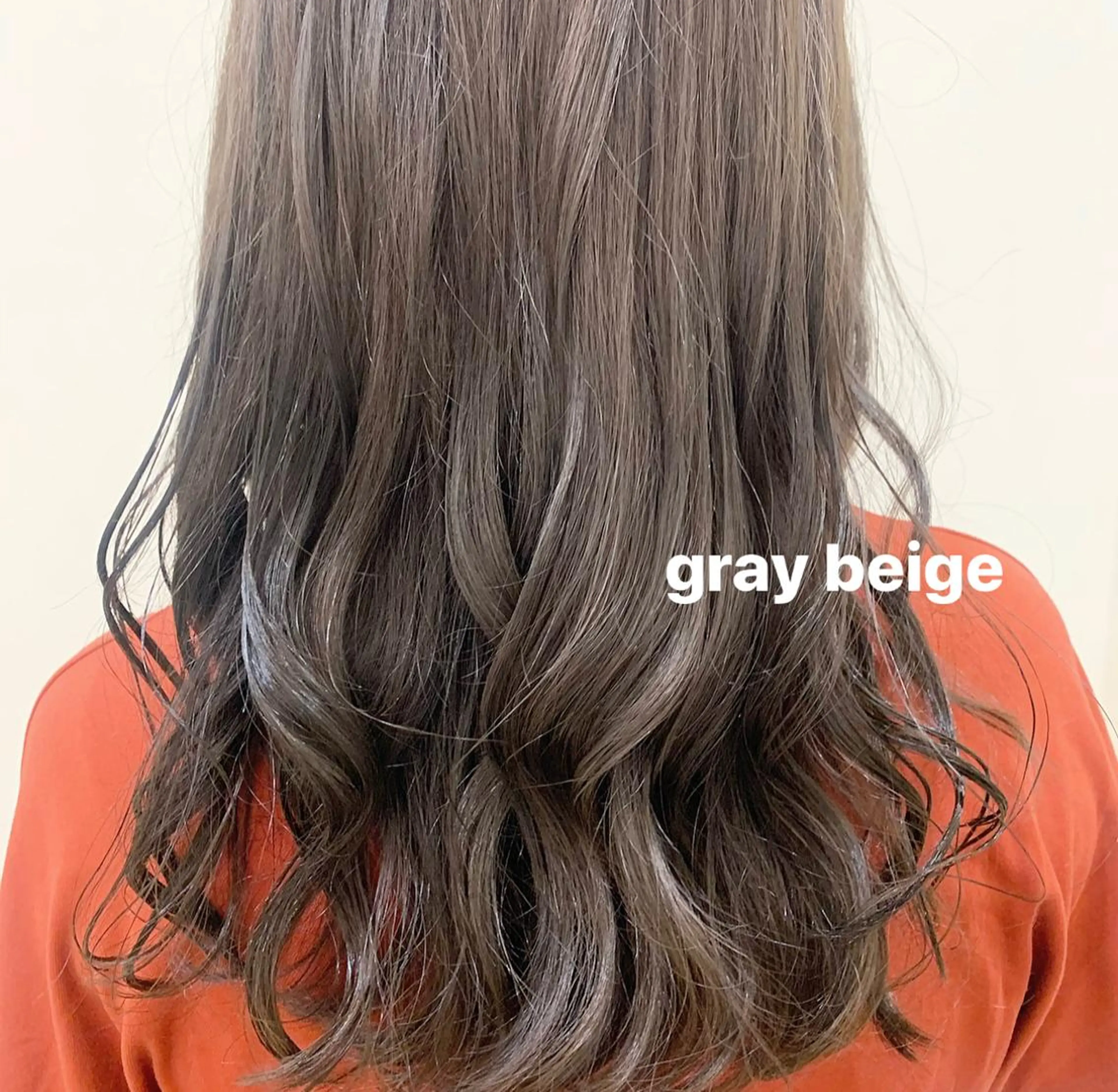 セミロング カラー ブリーチ 透明感カラー グレージュ ブリーチなしカラー 顔周りレイヤー 🎀マリノのヘアスタイル