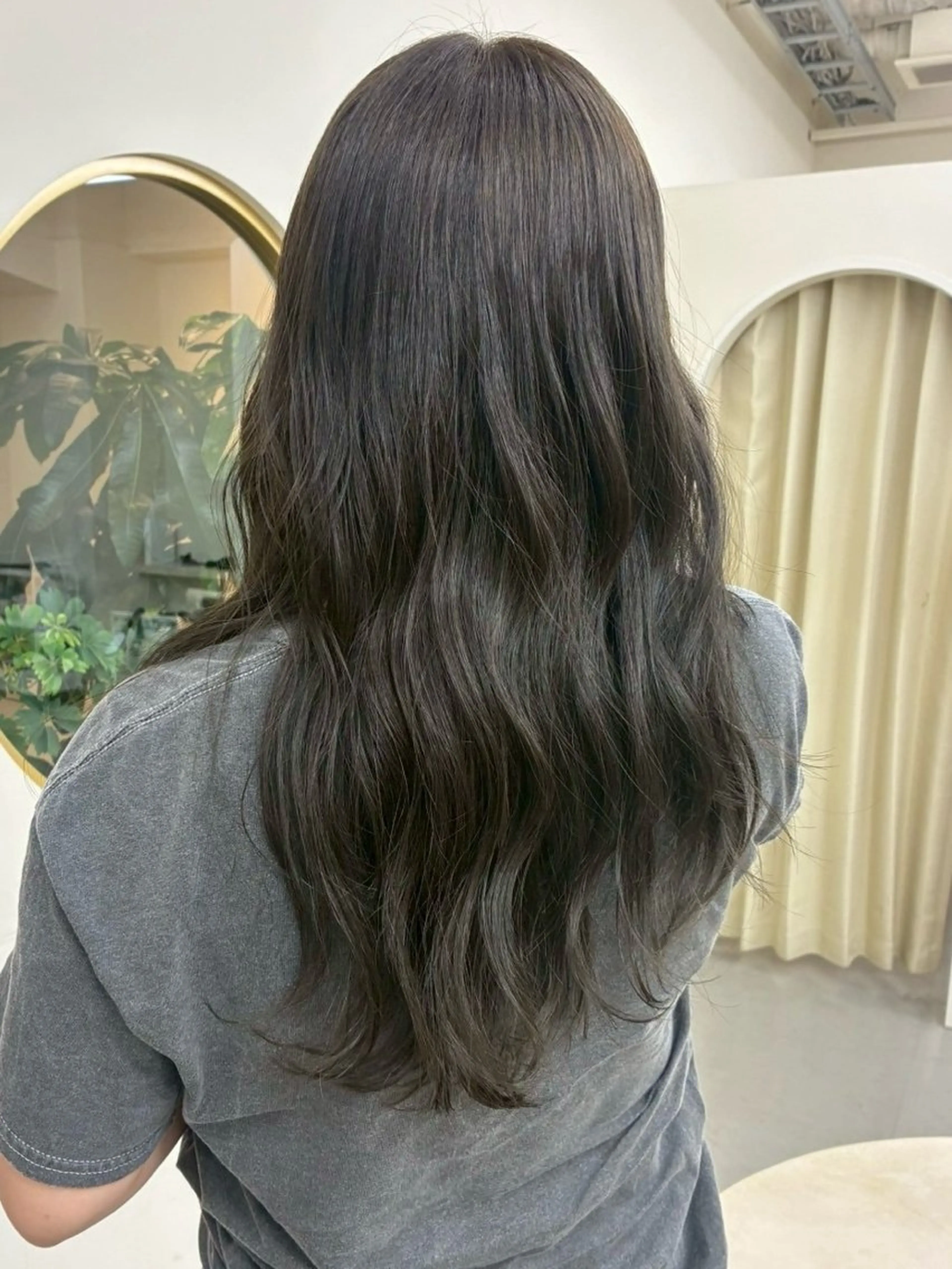 ロング カット ヘアカラー トリートメント ヘッドスパ link by urban.所属・名駅/透明感カラー/ 艶髪/hinanoのヘアスタイル