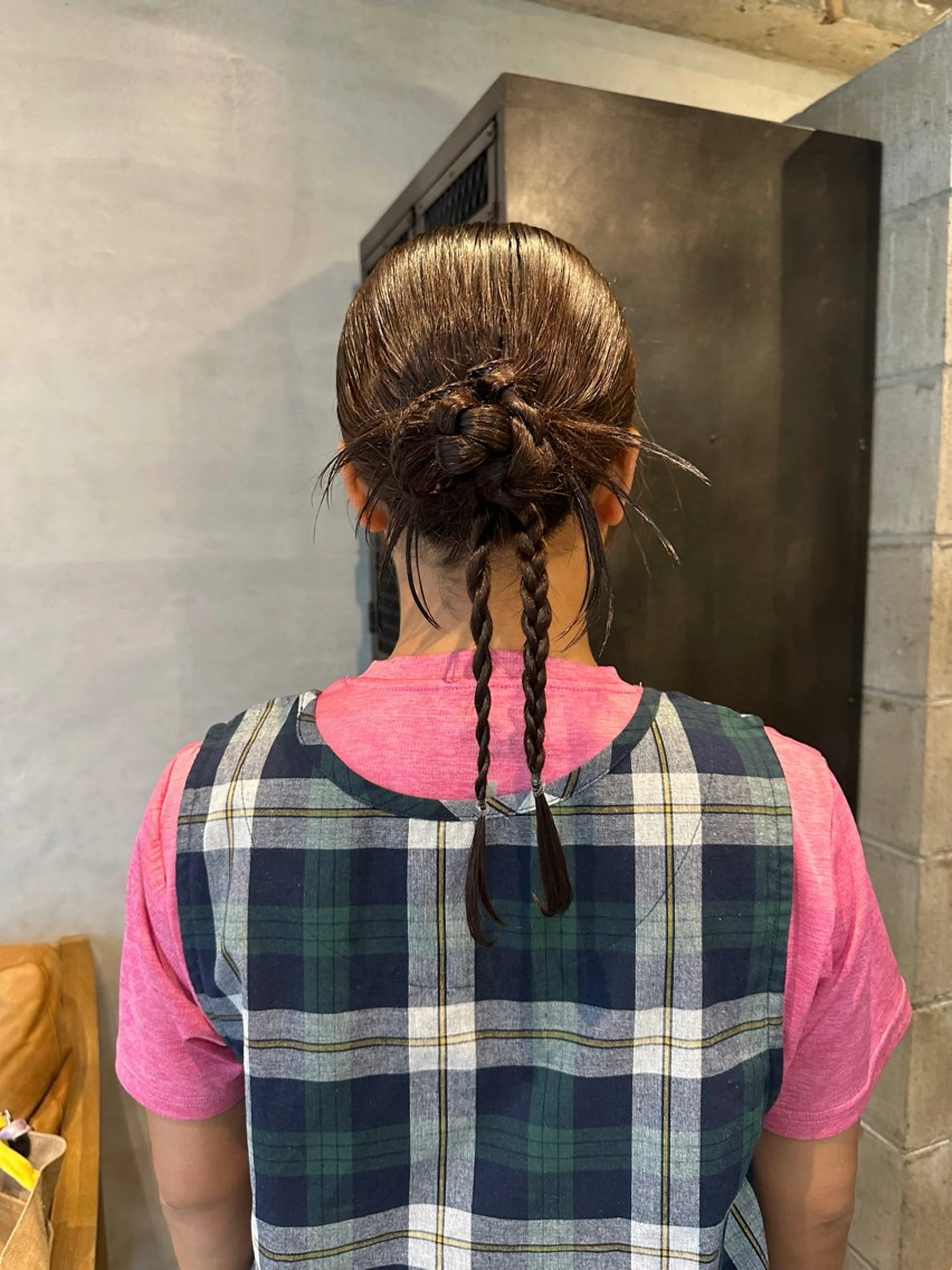 ヘアアレンジ 森田楓乃/上前津/ 大須/ブリーチカラーのヘアスタイル