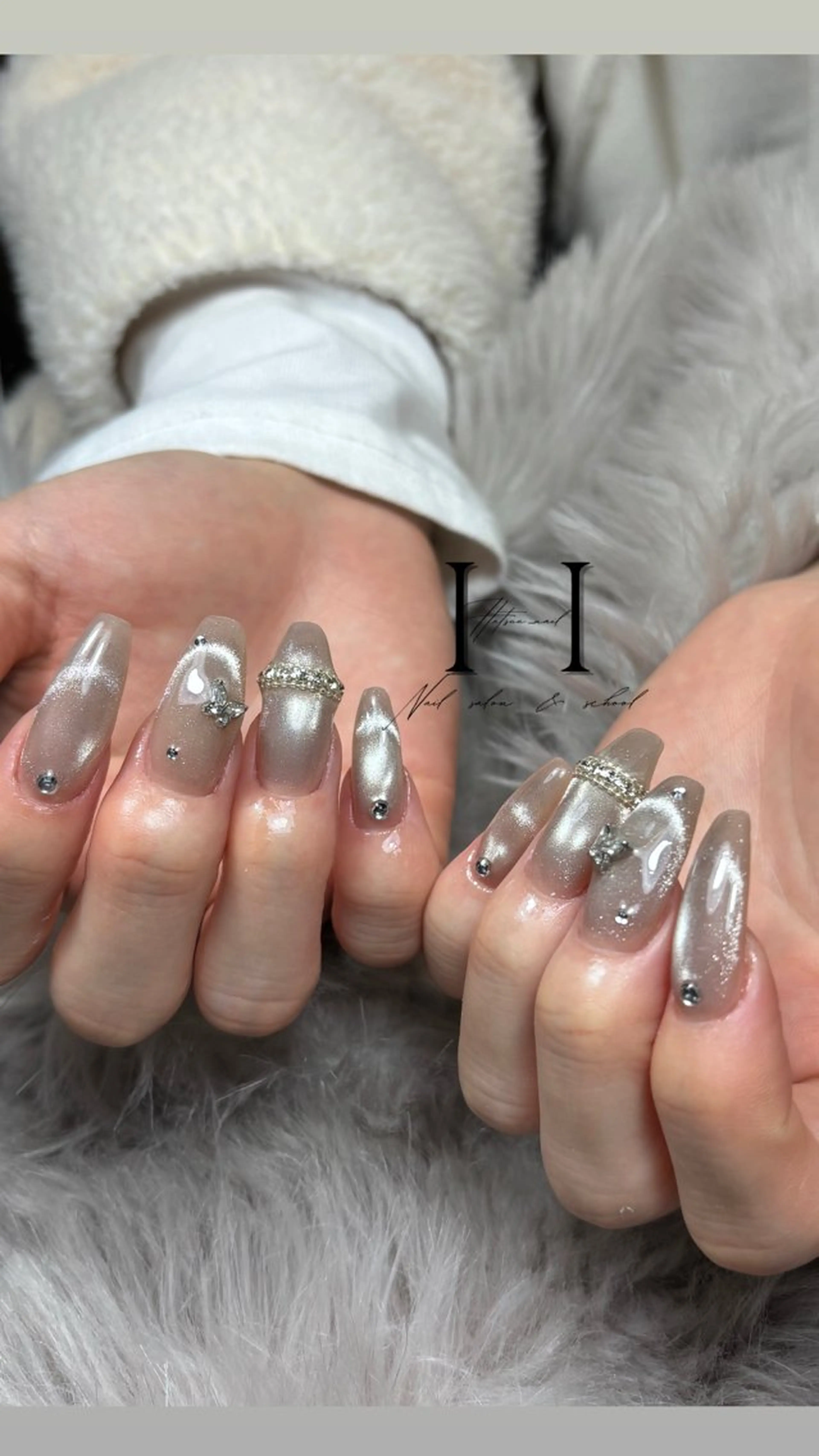 ネイル マグネットネイル Hatsuu nail所属・HatsuuNail salonアリスのネイルデザイン