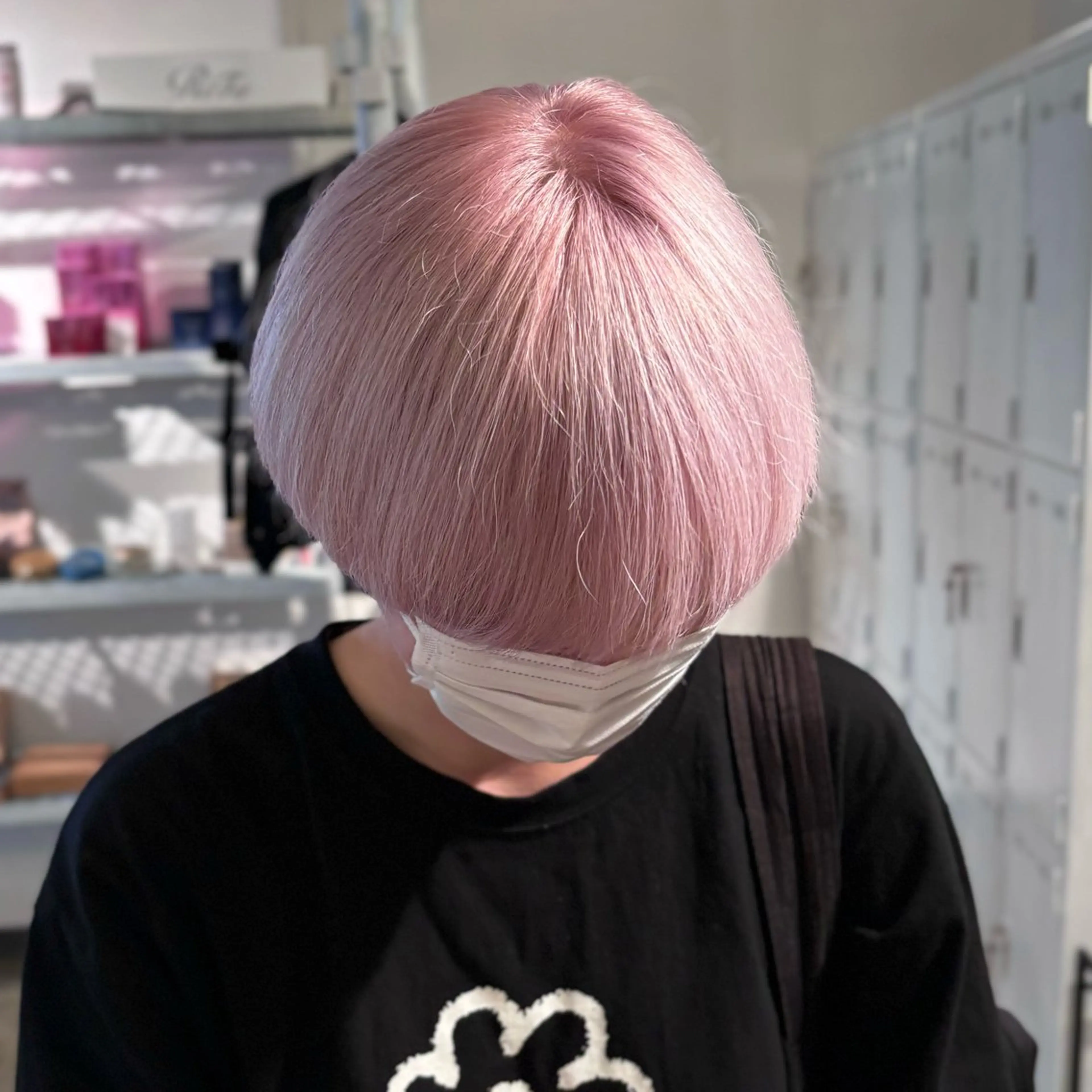 ショート カラー 💫miyu💫デザ インカラー/アレンジのヘアスタイル