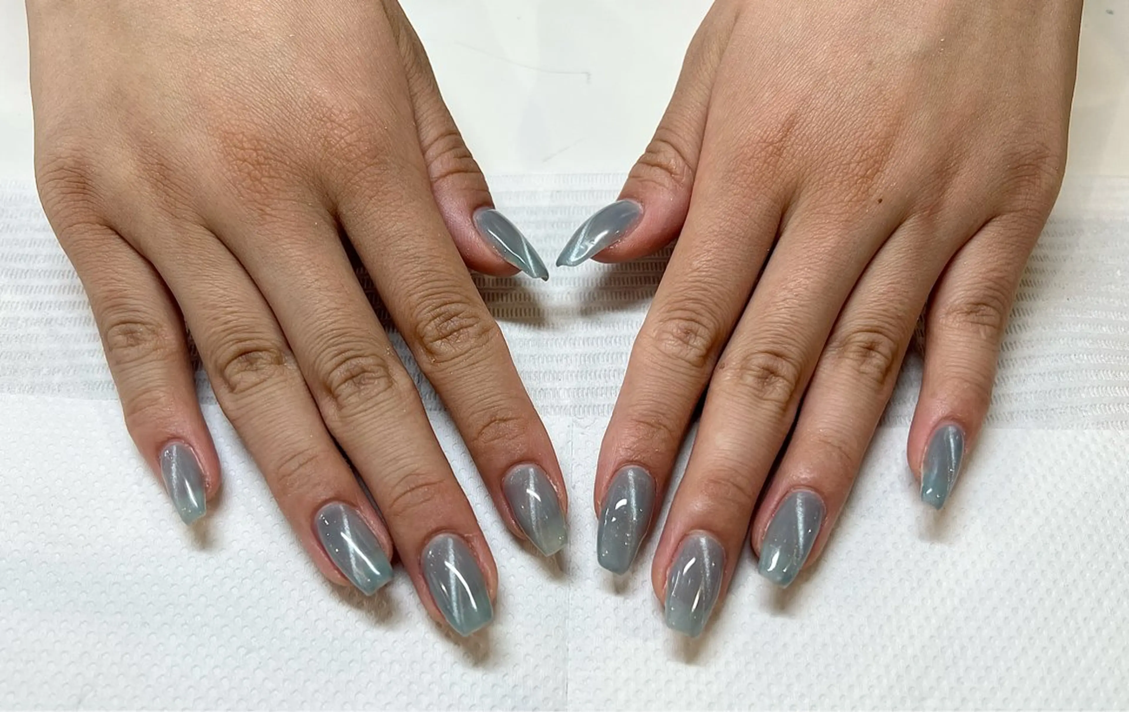 ネイル マグネットネイル nailcute 亀有  豊田のネイルデザイン