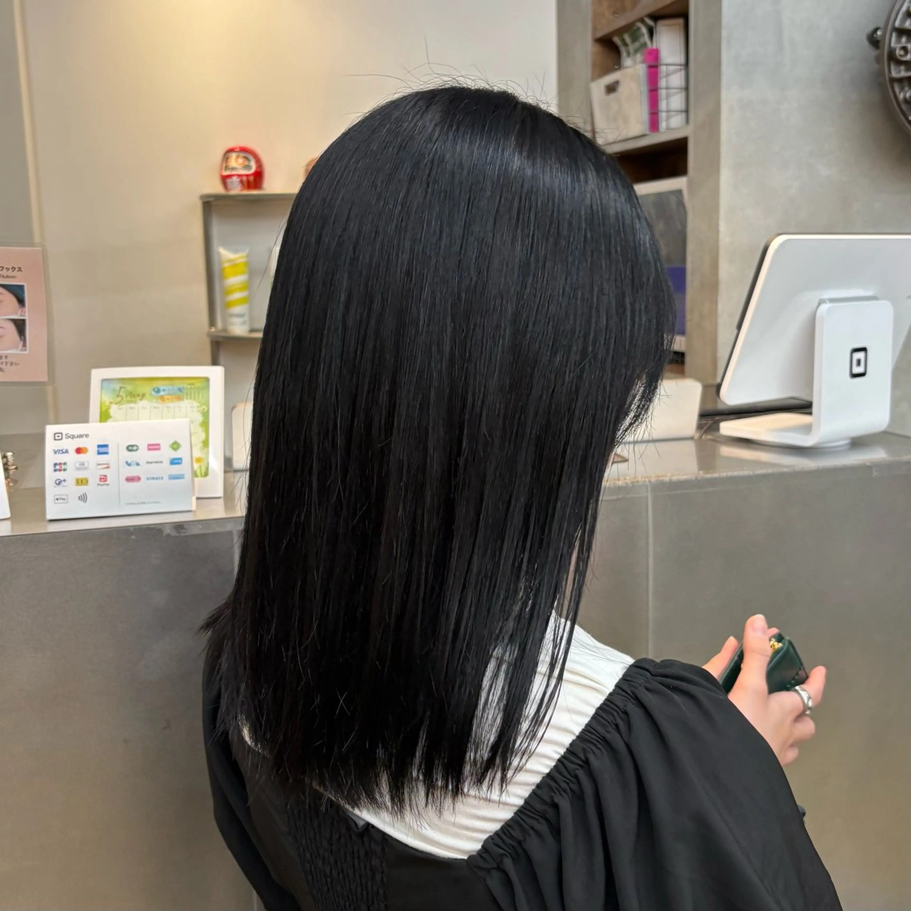 ミディアム カラー BELO OSAKA マオのヘアスタイル