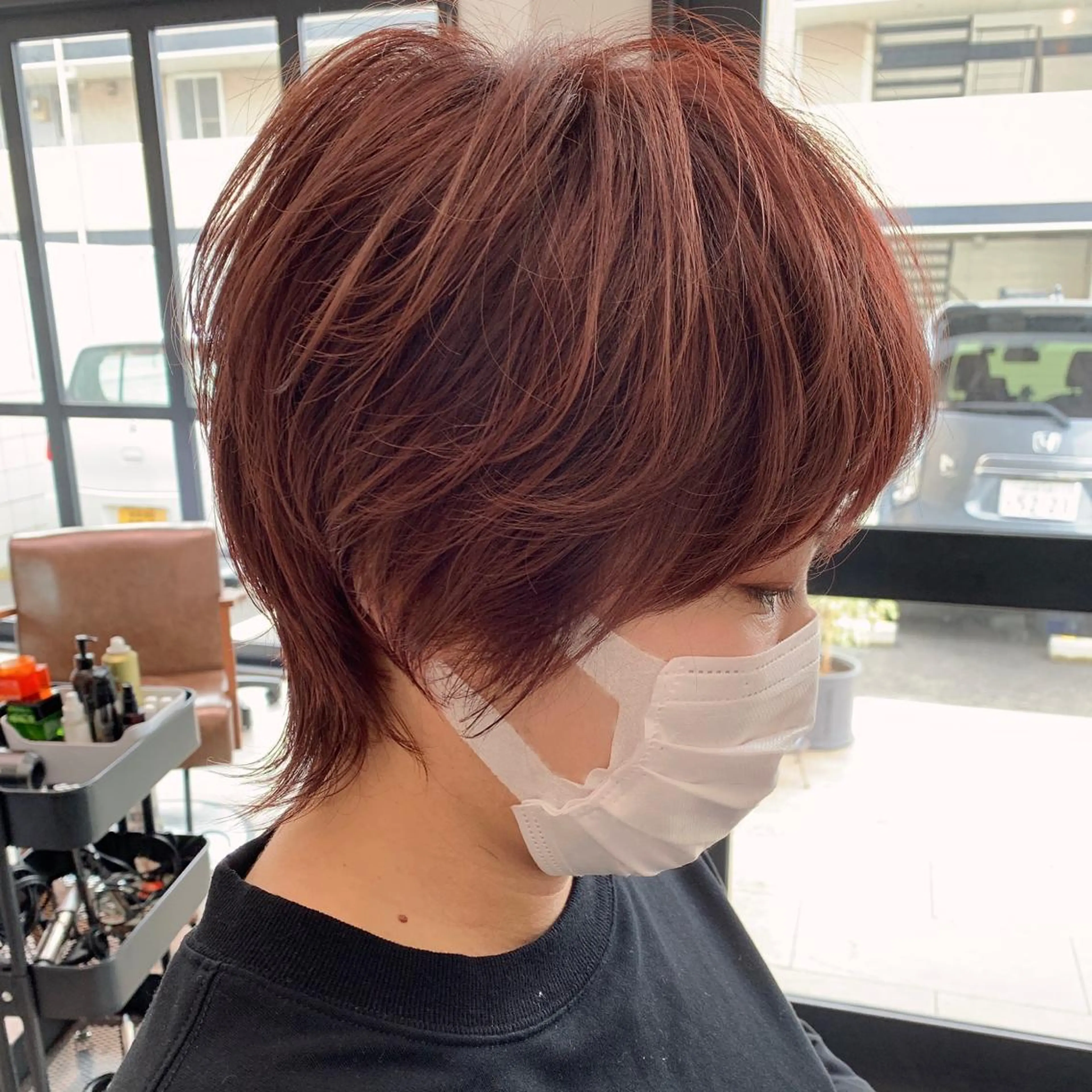 ショート カット ヘアカラー トリートメント ヘアセット 中村 優太のヘアスタイル
