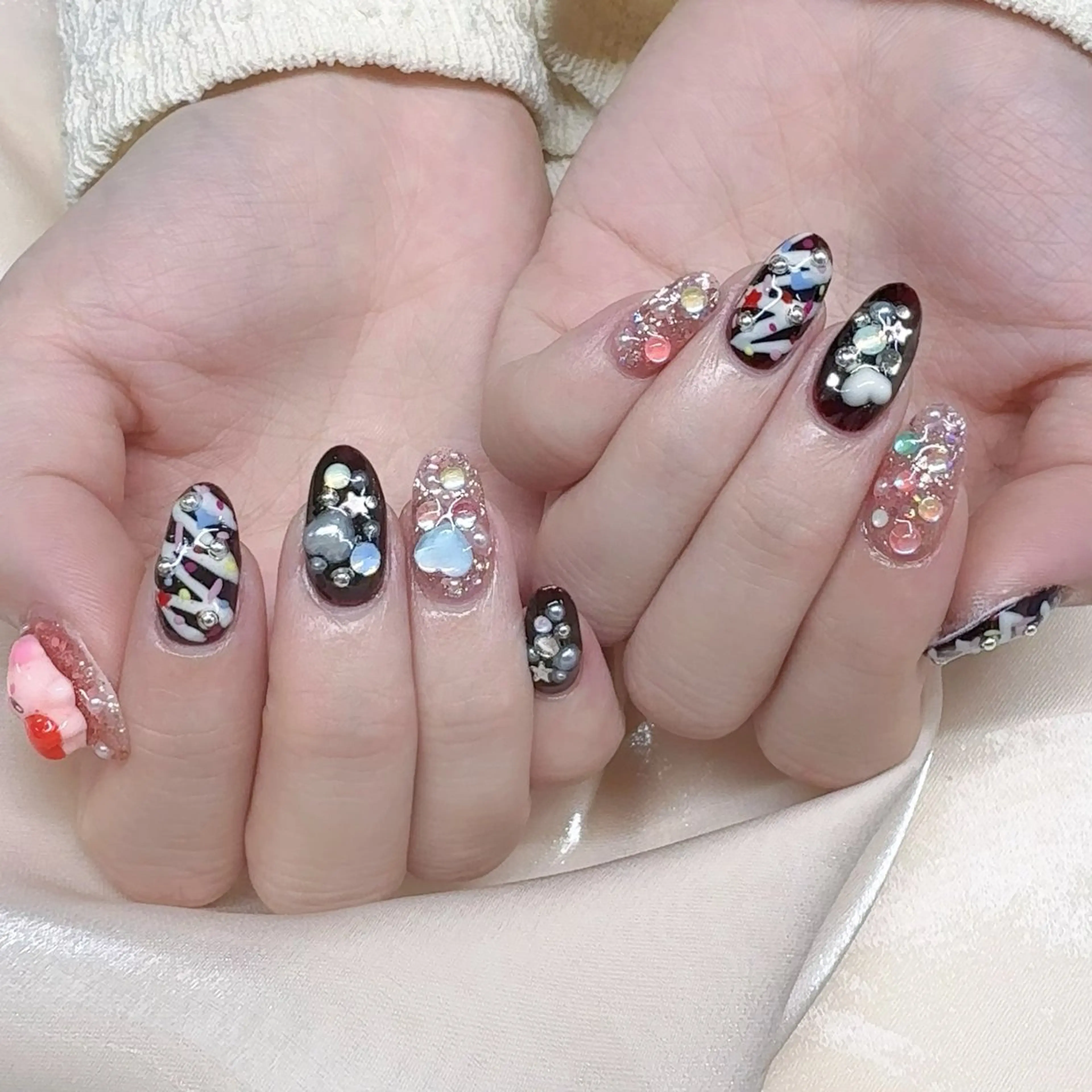 ネイル ハンドネイル NAILサロン 木にいるのネイルデザイン