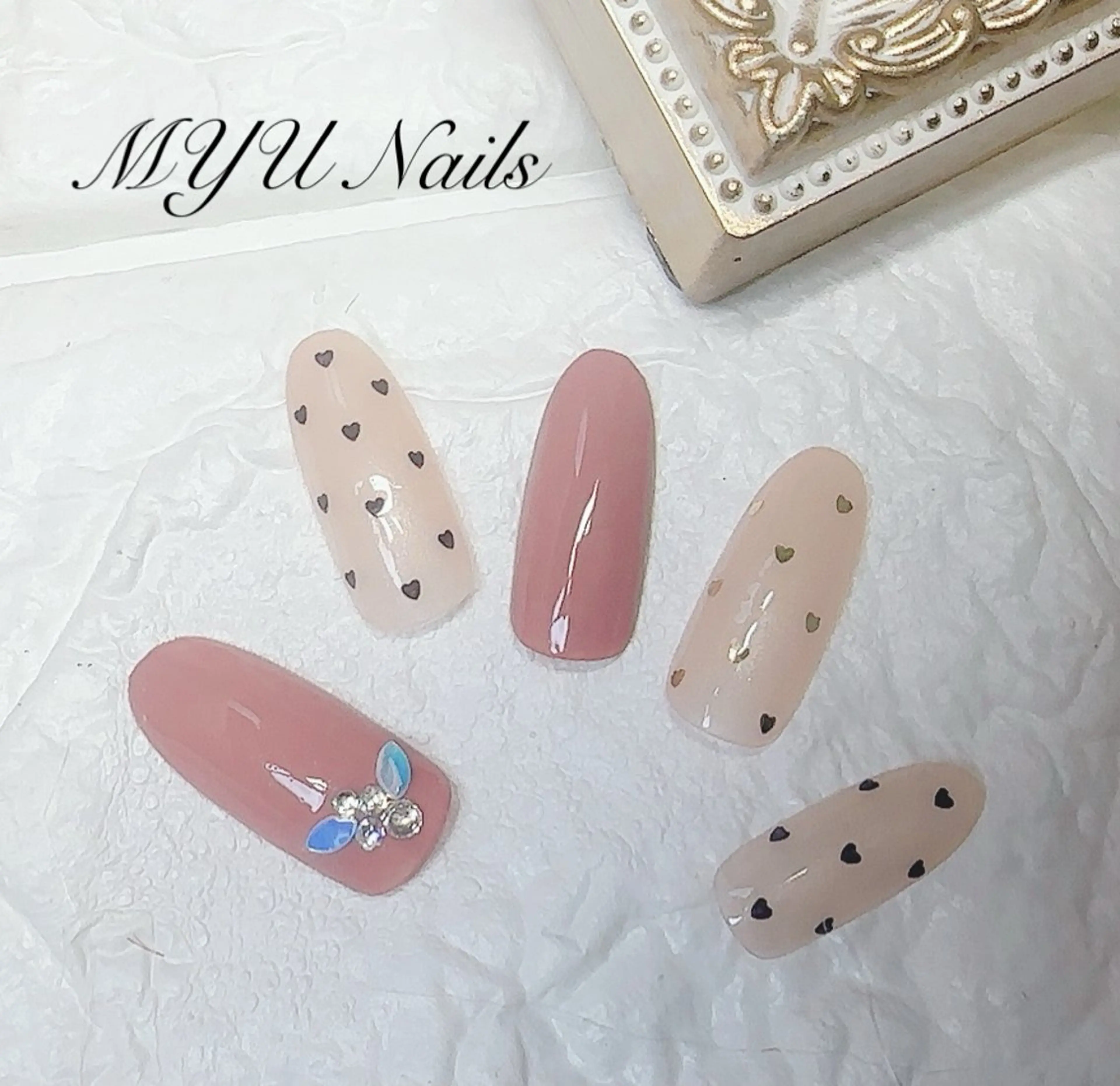 ネイル ジェルネイル 持ち込み パラジェル ハンドネイル MYU Nails所属・MYU Nailsのネイルデザイン