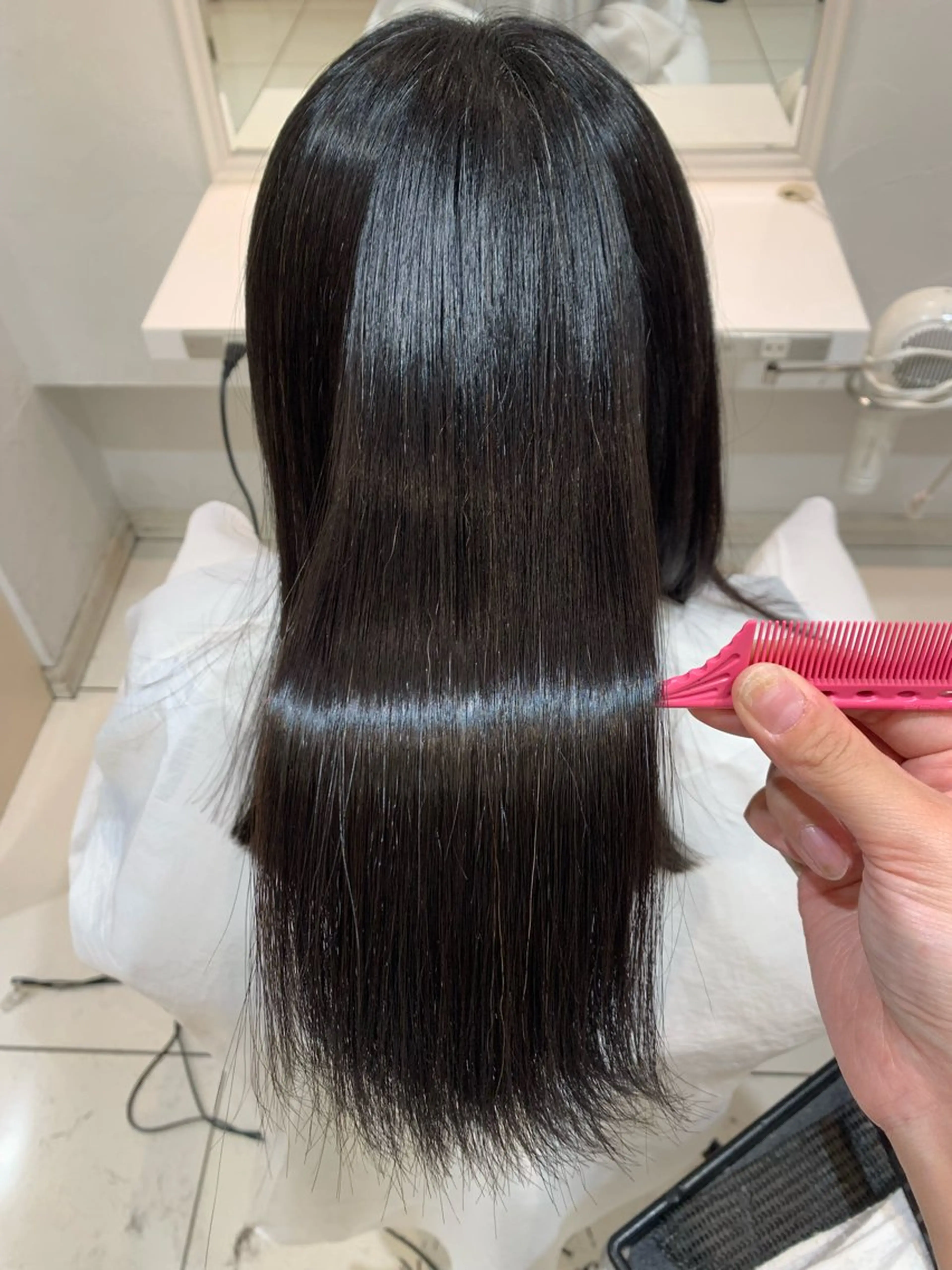 ロング パーマ 金澤 夏海のヘアスタイル