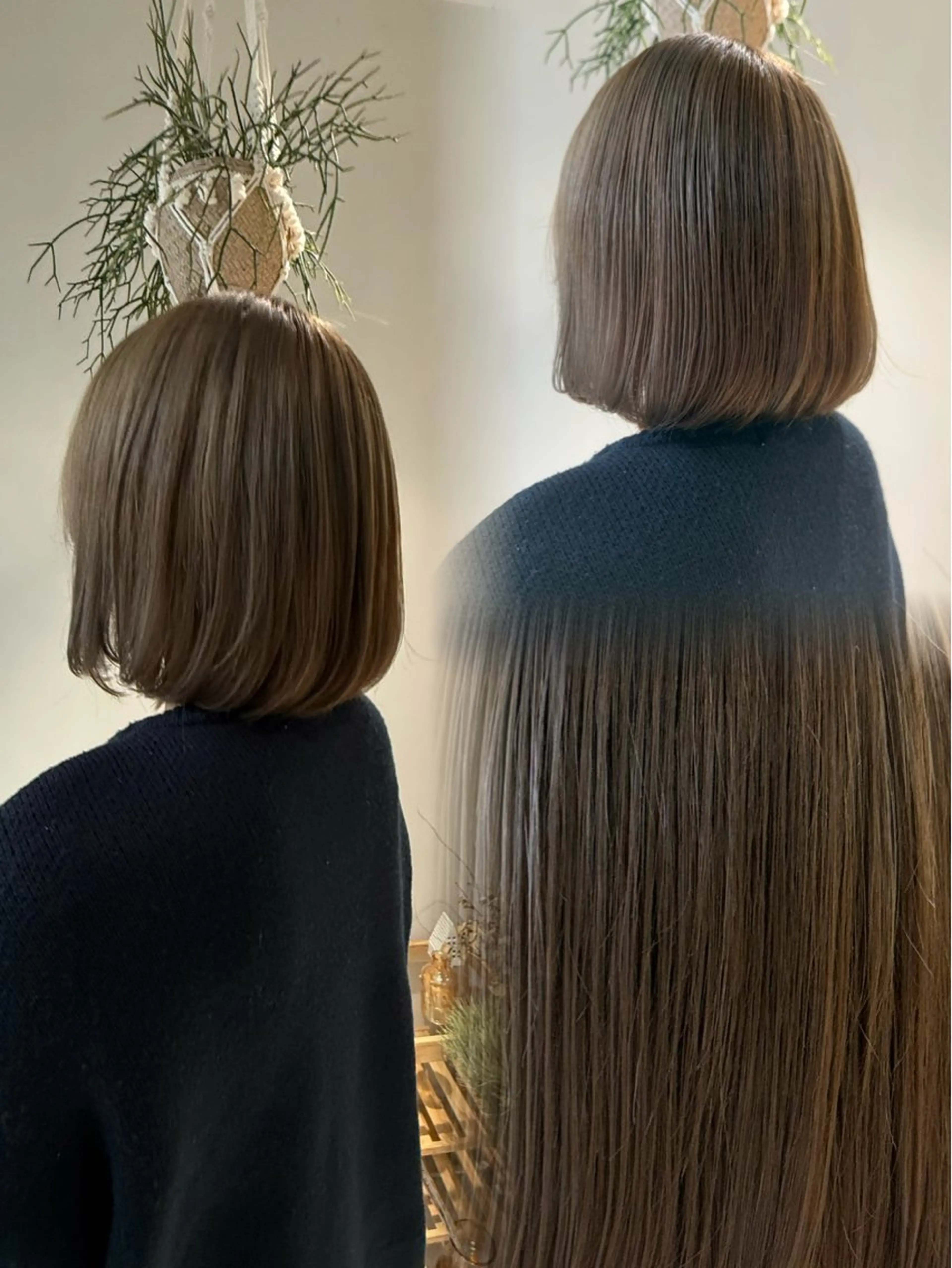 ミディアム カラー ヘアカラー 🎀花屋併設サロン 荘司まゆり🎀‪‪のヘアスタイル