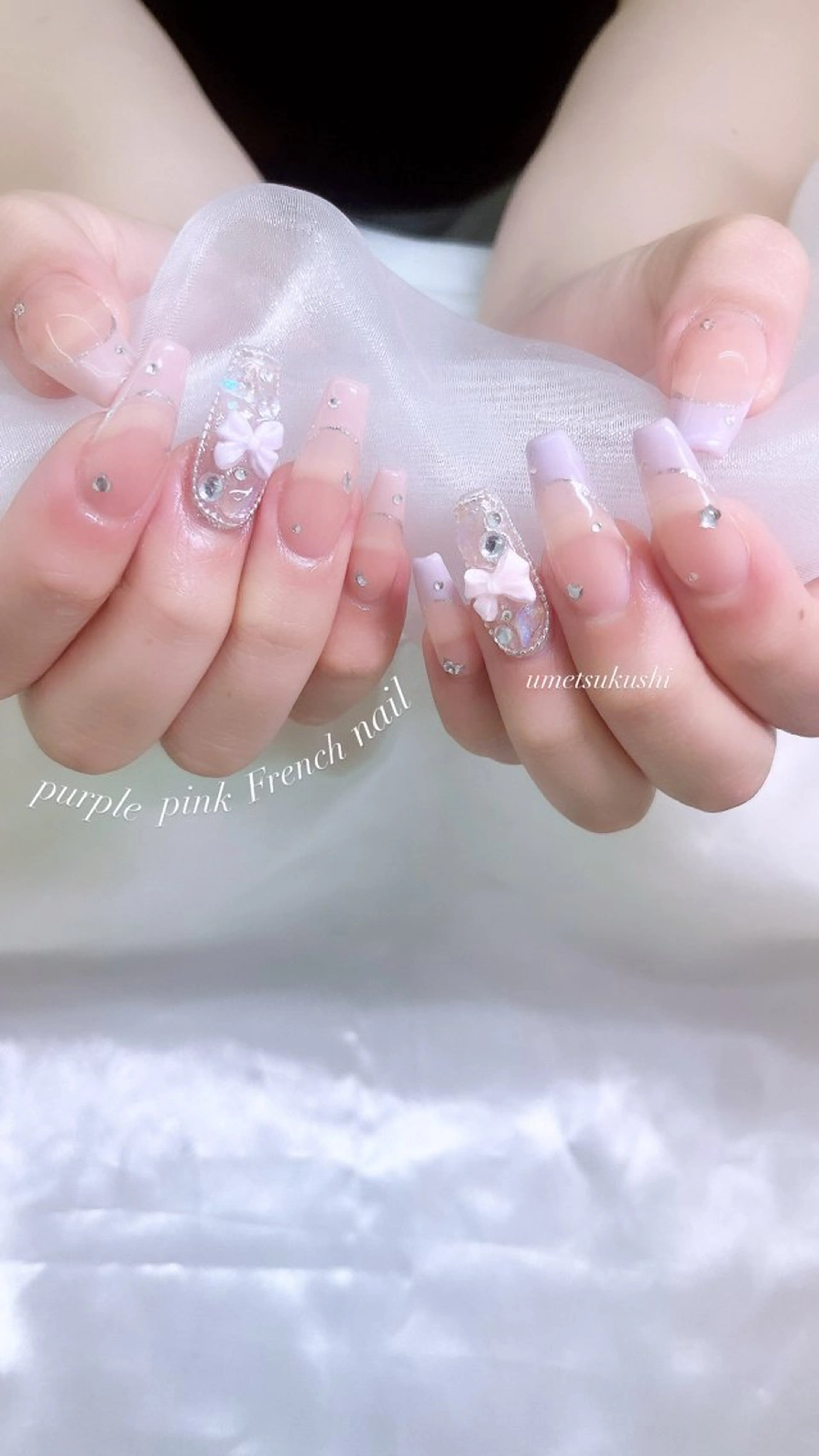 ネイル 岐阜・ワンホンネイル はんな🧡🐻‍❄️のネイルデザイン