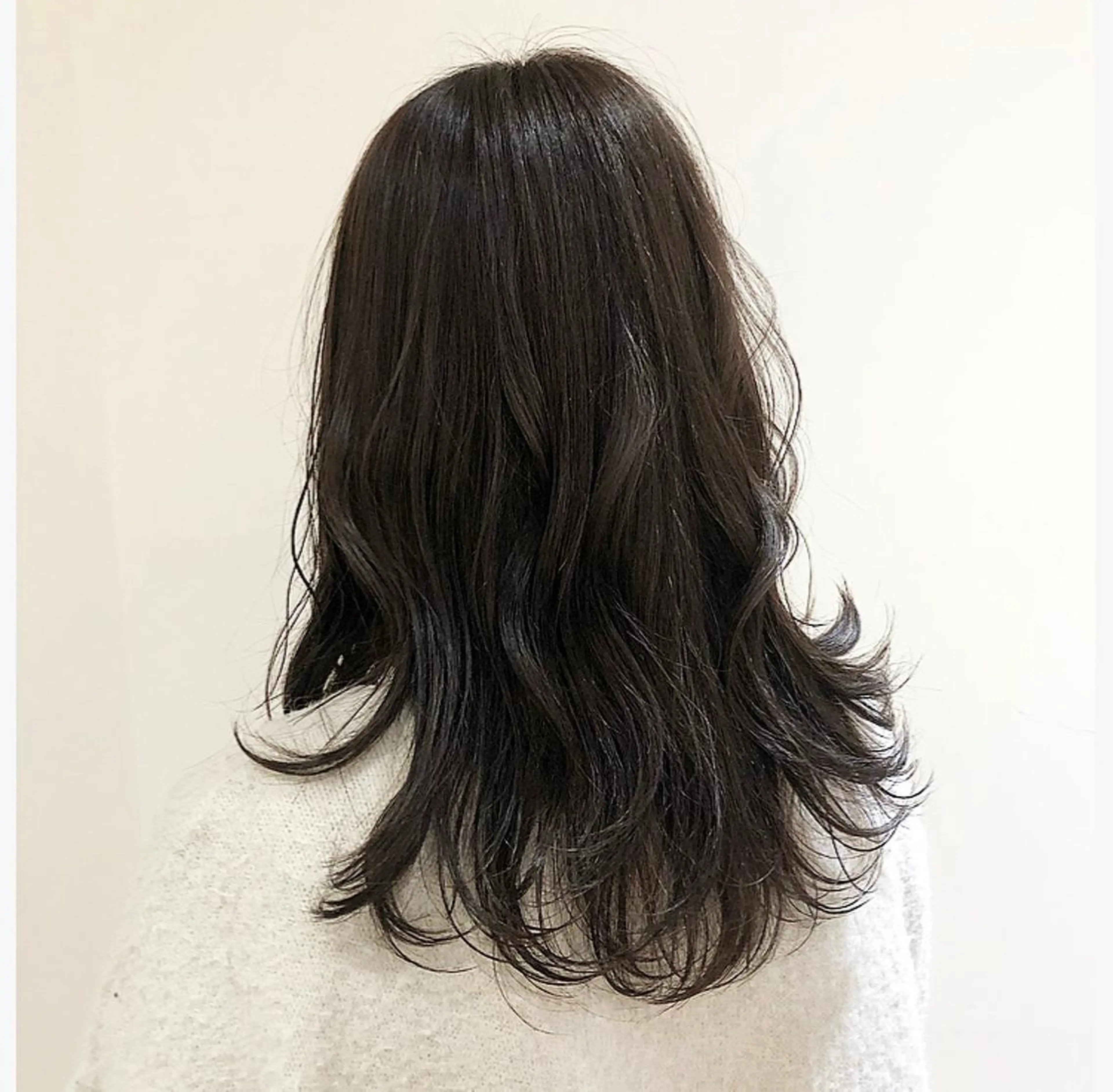 セミロング カラー ヘアアレンジ ヘアカラー トリートメント 店長/ 加藤 流菜のヘアスタイル