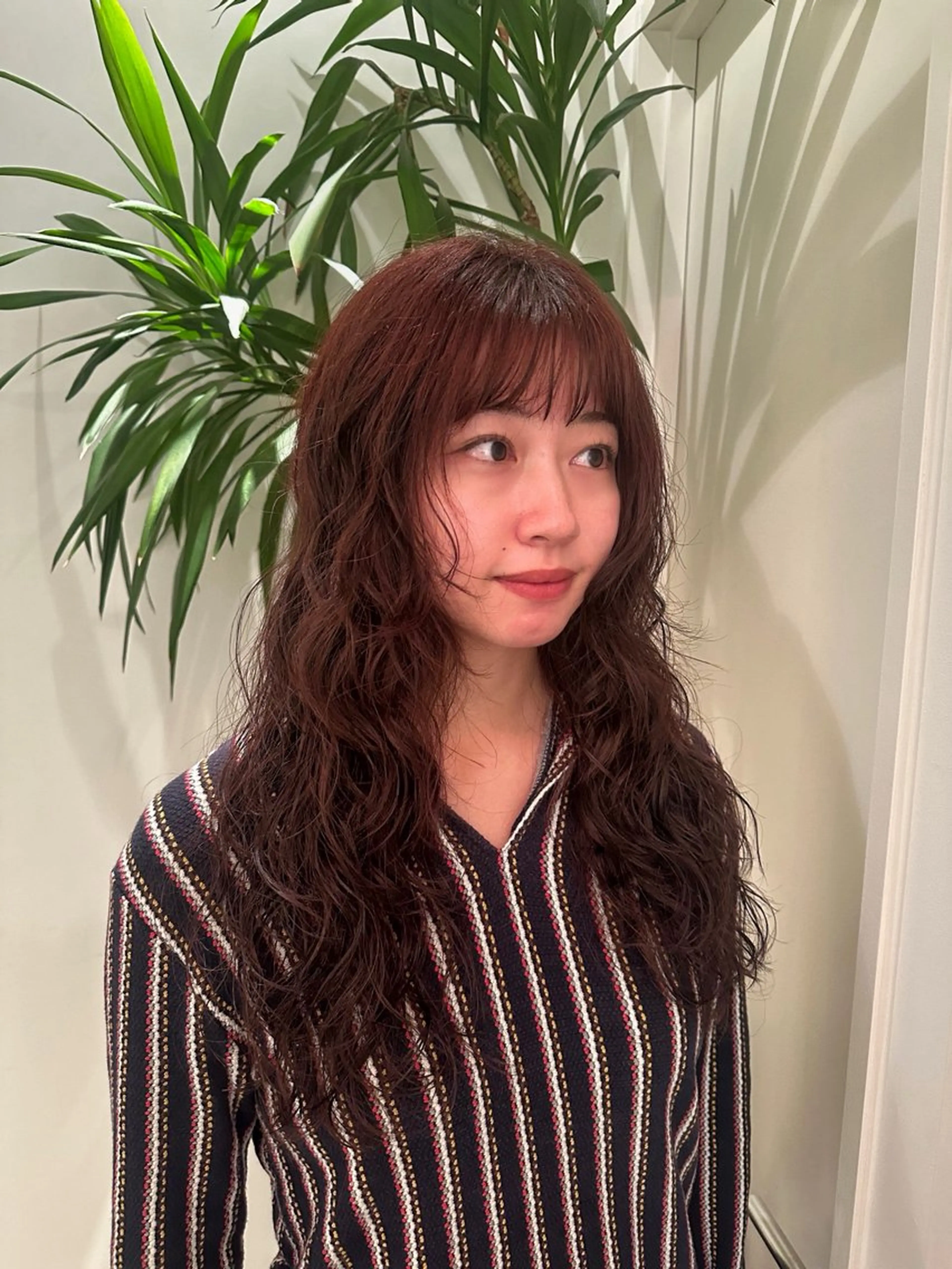 ロング パーマ hinako 🍒のヘアスタイル