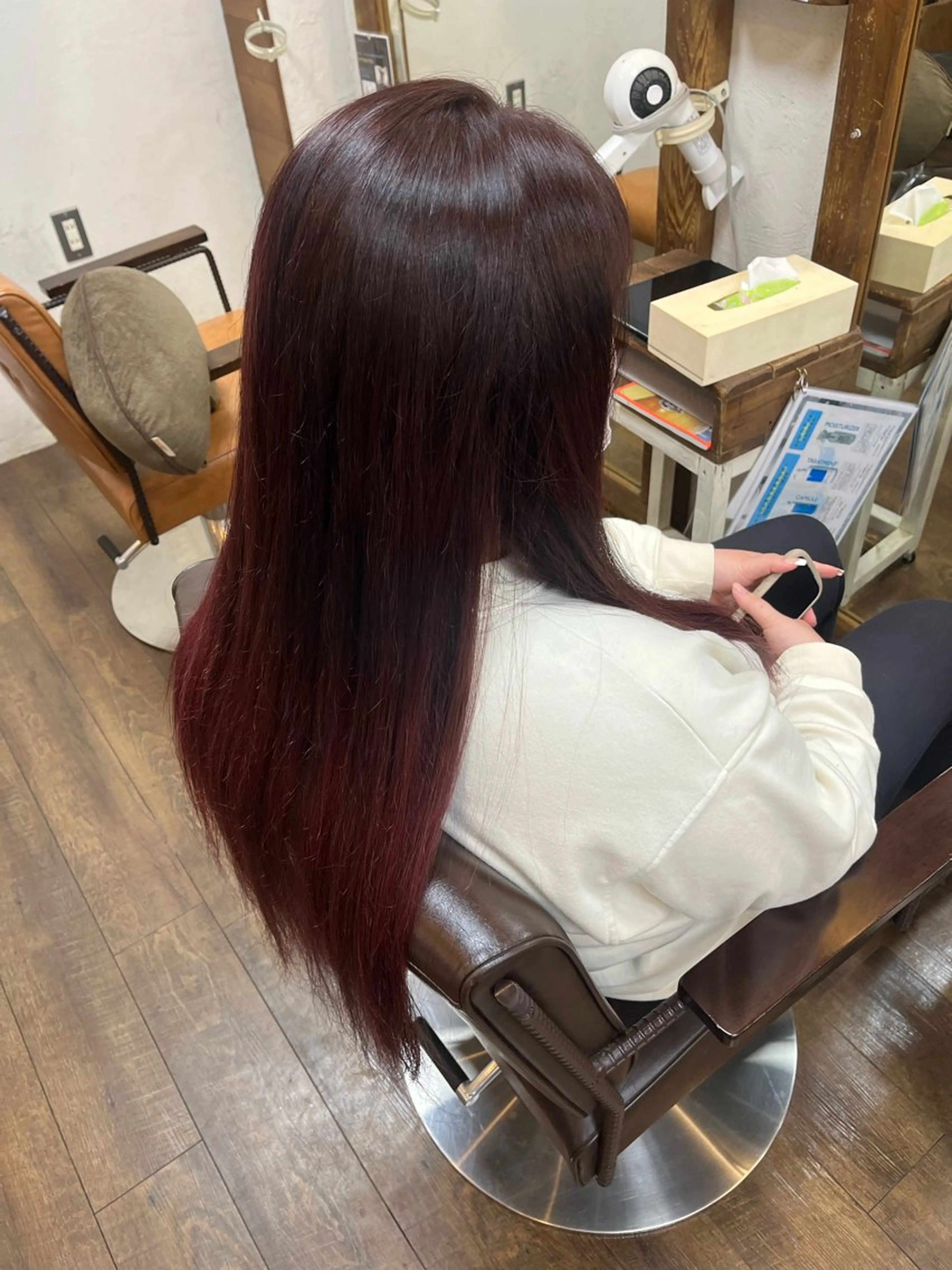 ロング 木 村のヘアスタイル