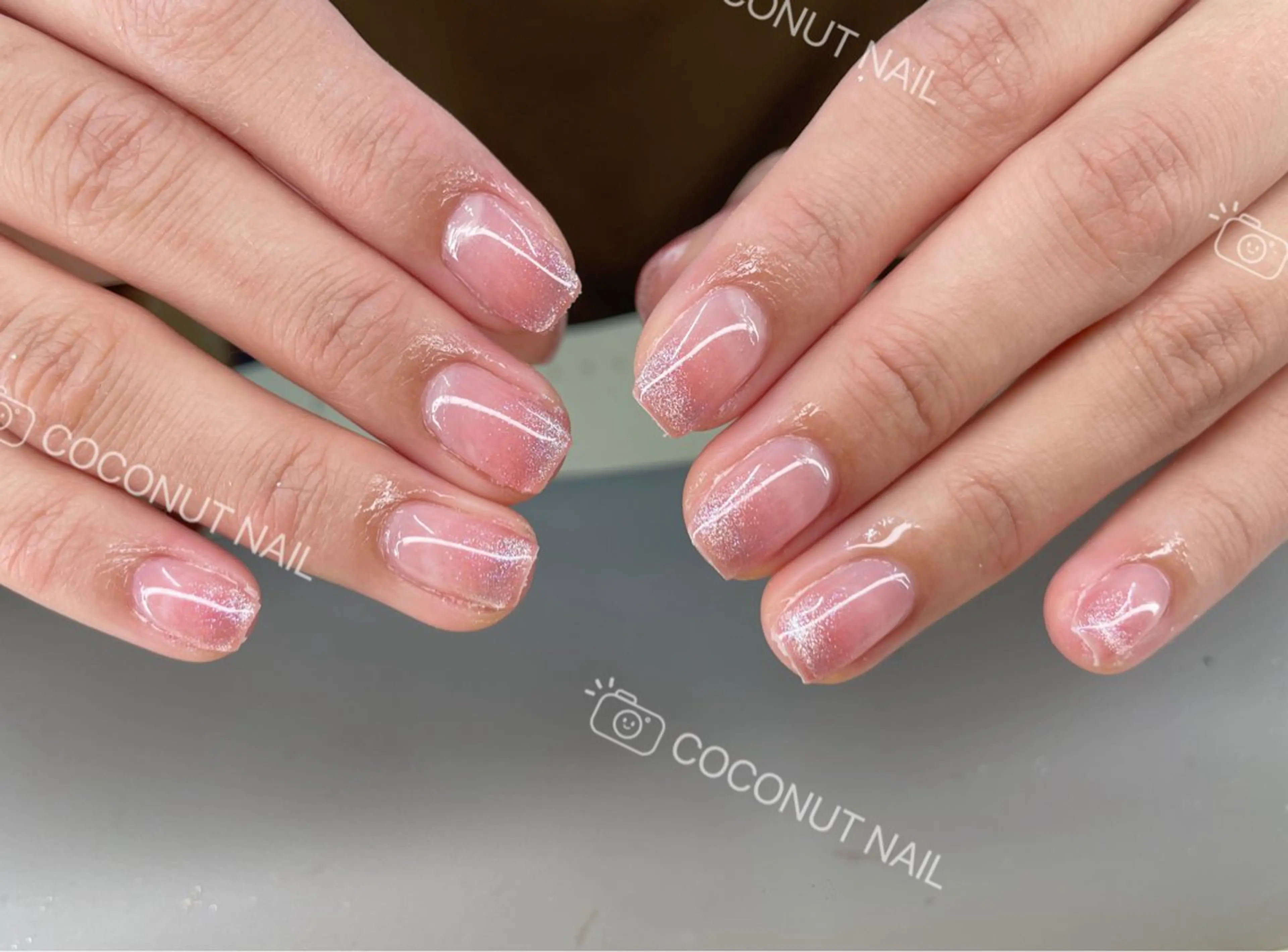 ネイル ハンドネイル 神田 ココナッツのネイルデザイン