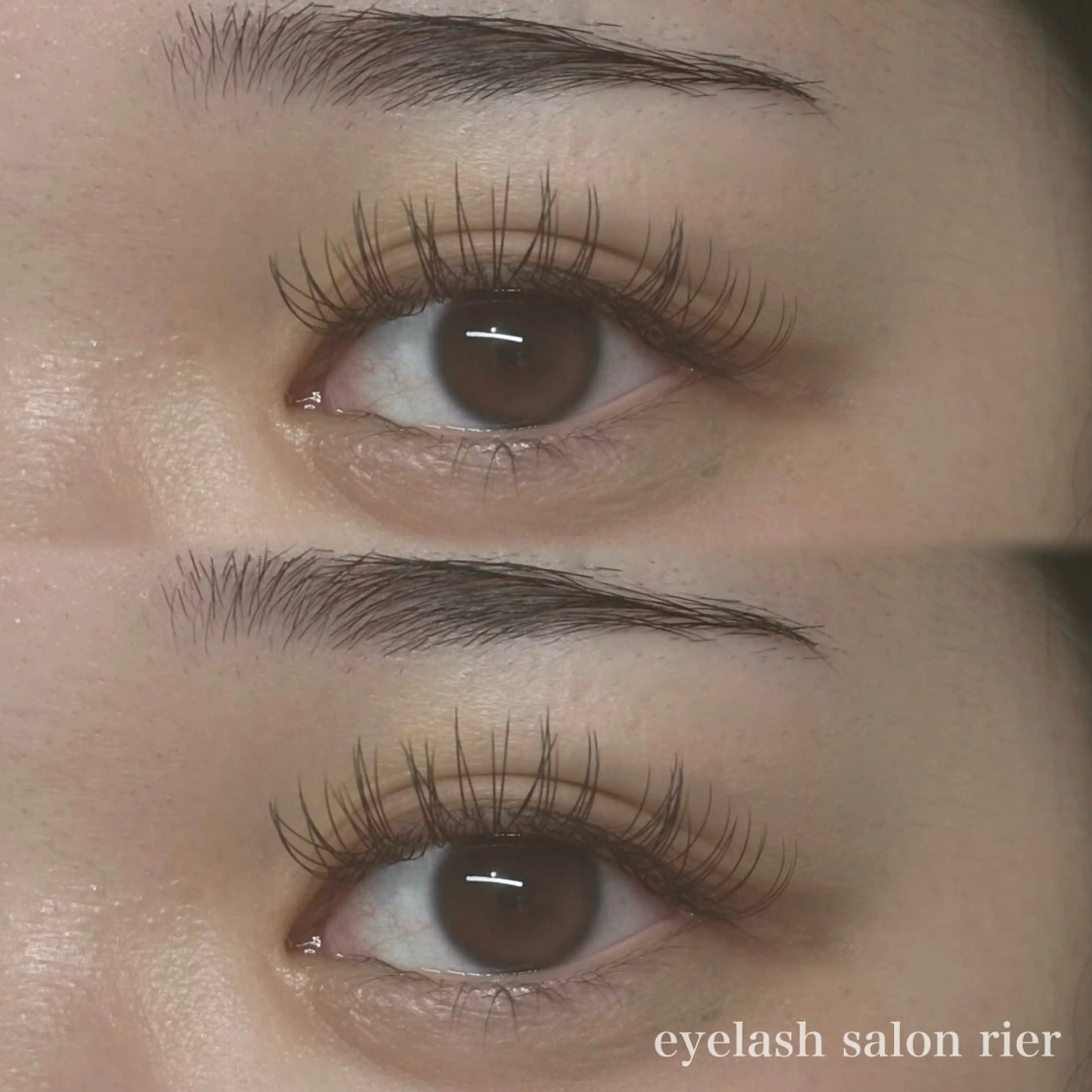 マツエク・マツパ フラットラッシュ rier 林田のマツエク・マツパデザイン