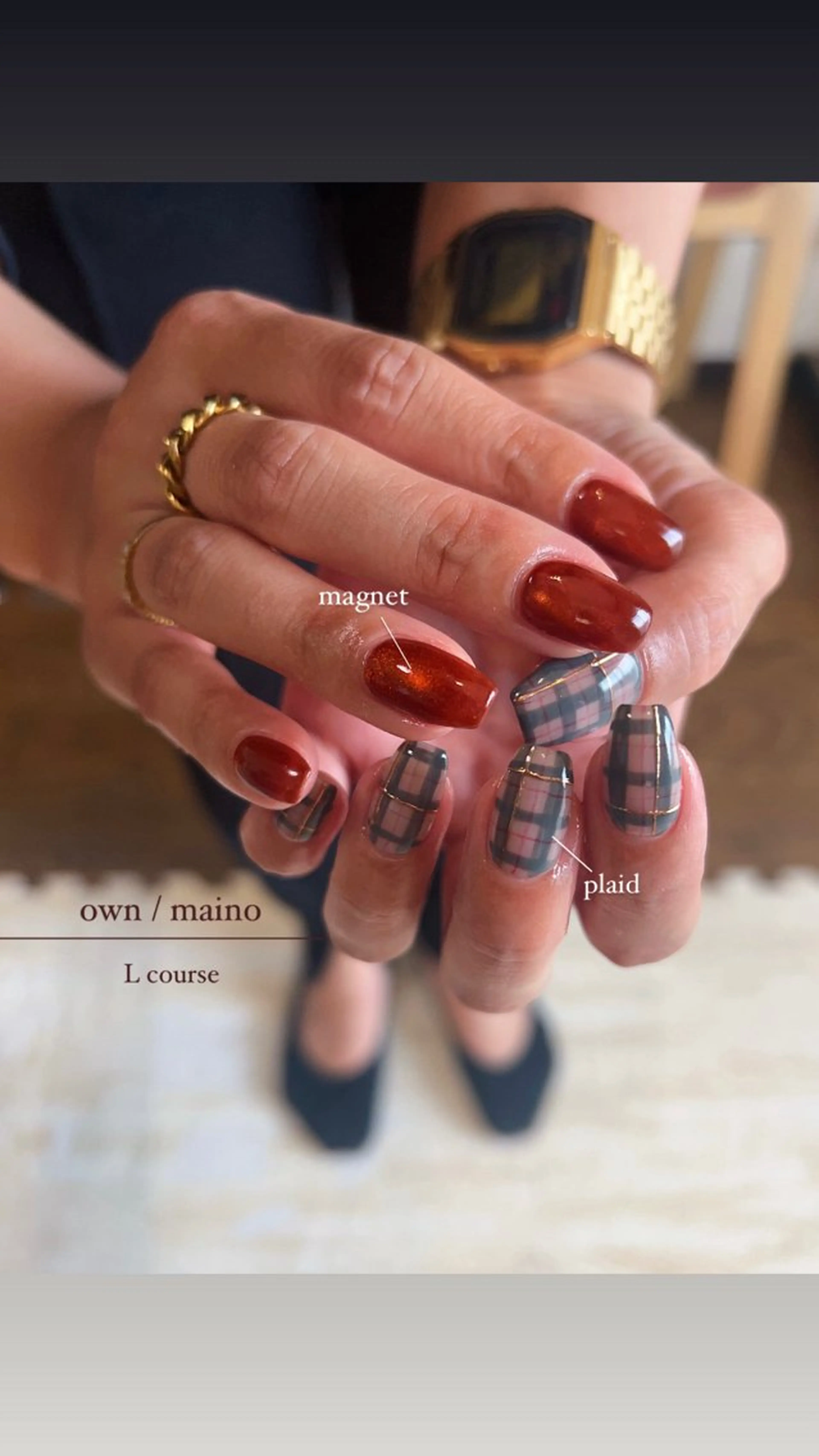 ネイル nailroom own所属・maino ( own　)のネイルデザイン