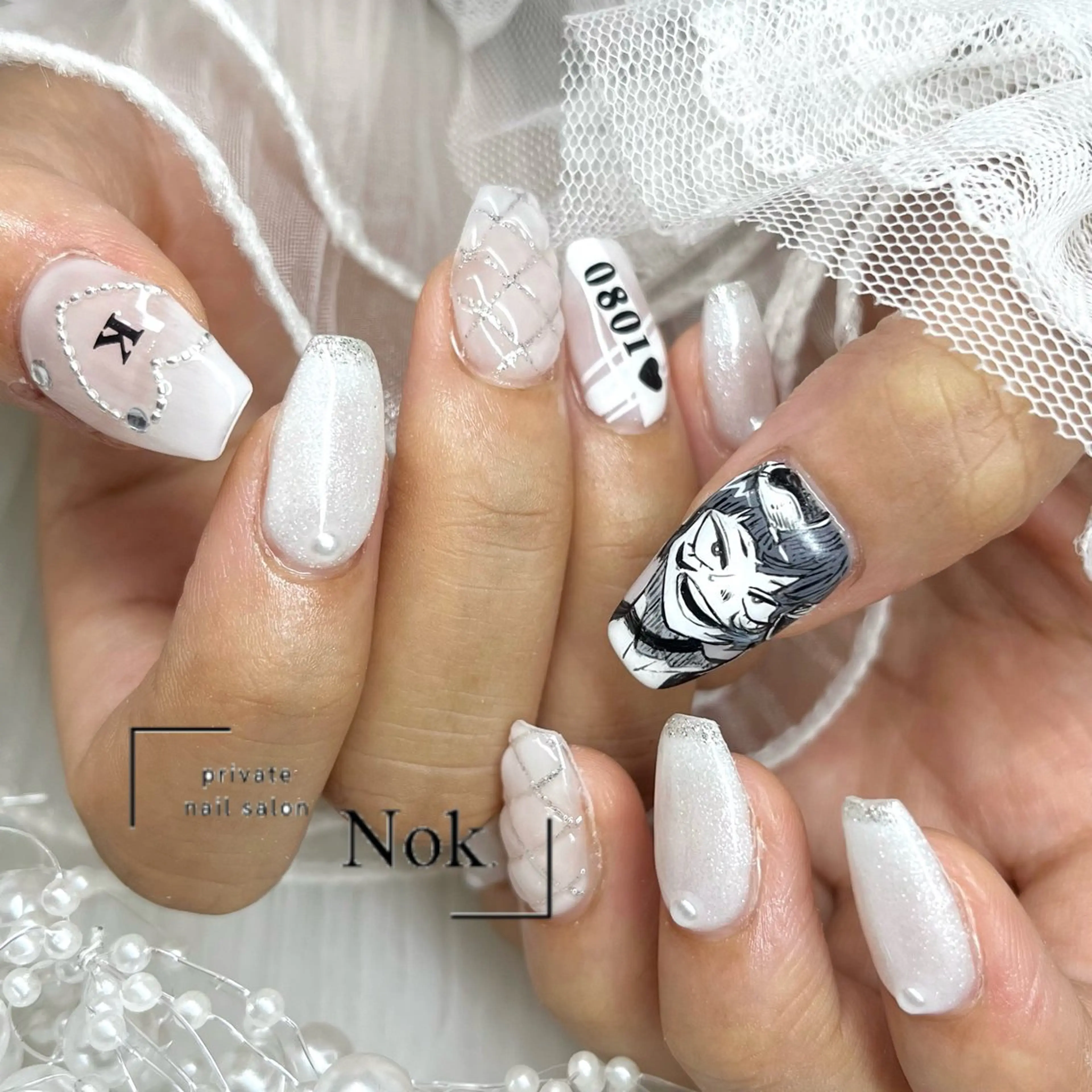 ネイル ハンドネイル 池袋痛ネイル Nok. 渡辺のネイルデザイン