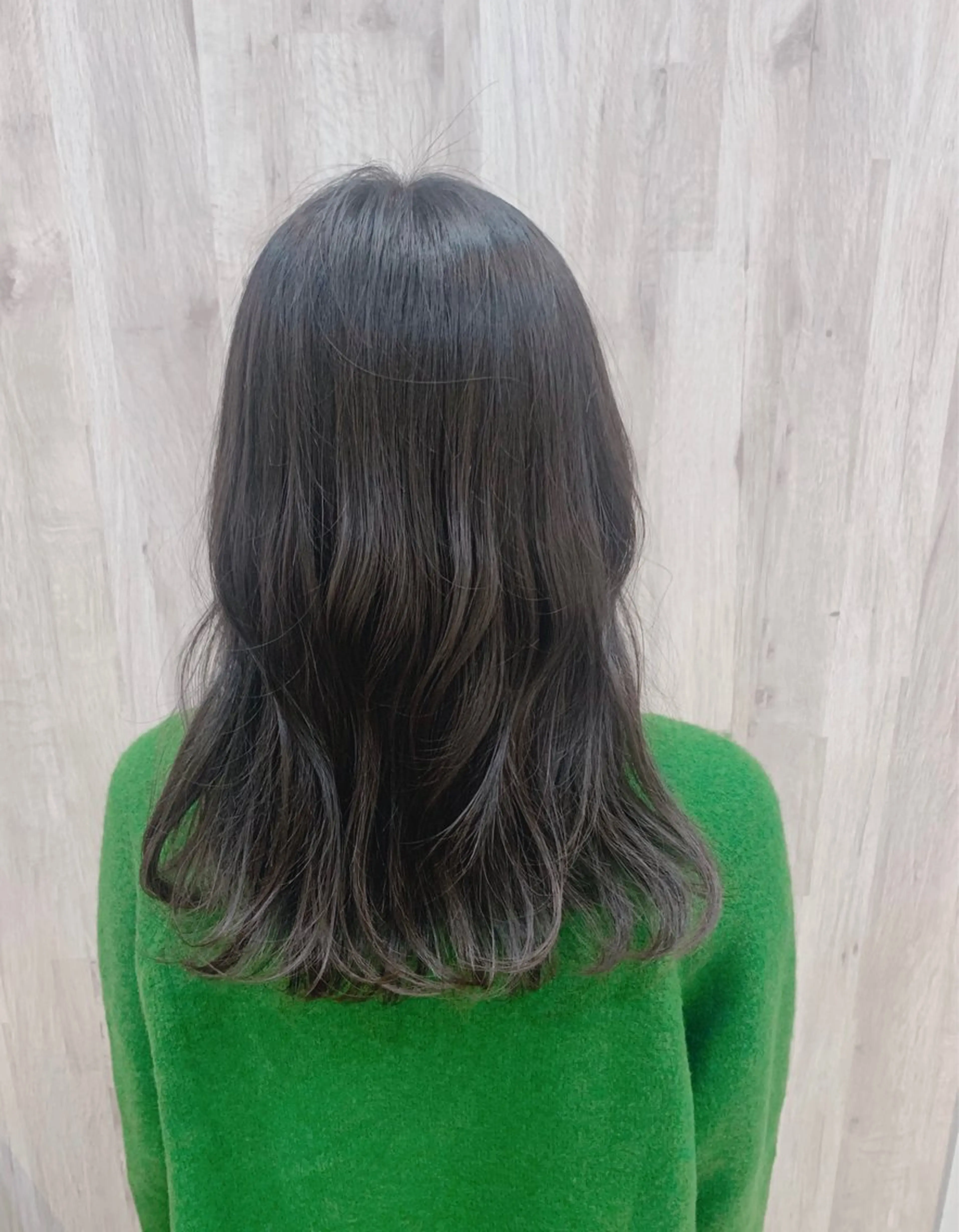 セミロング 竹村 恵功代のヘアスタイル