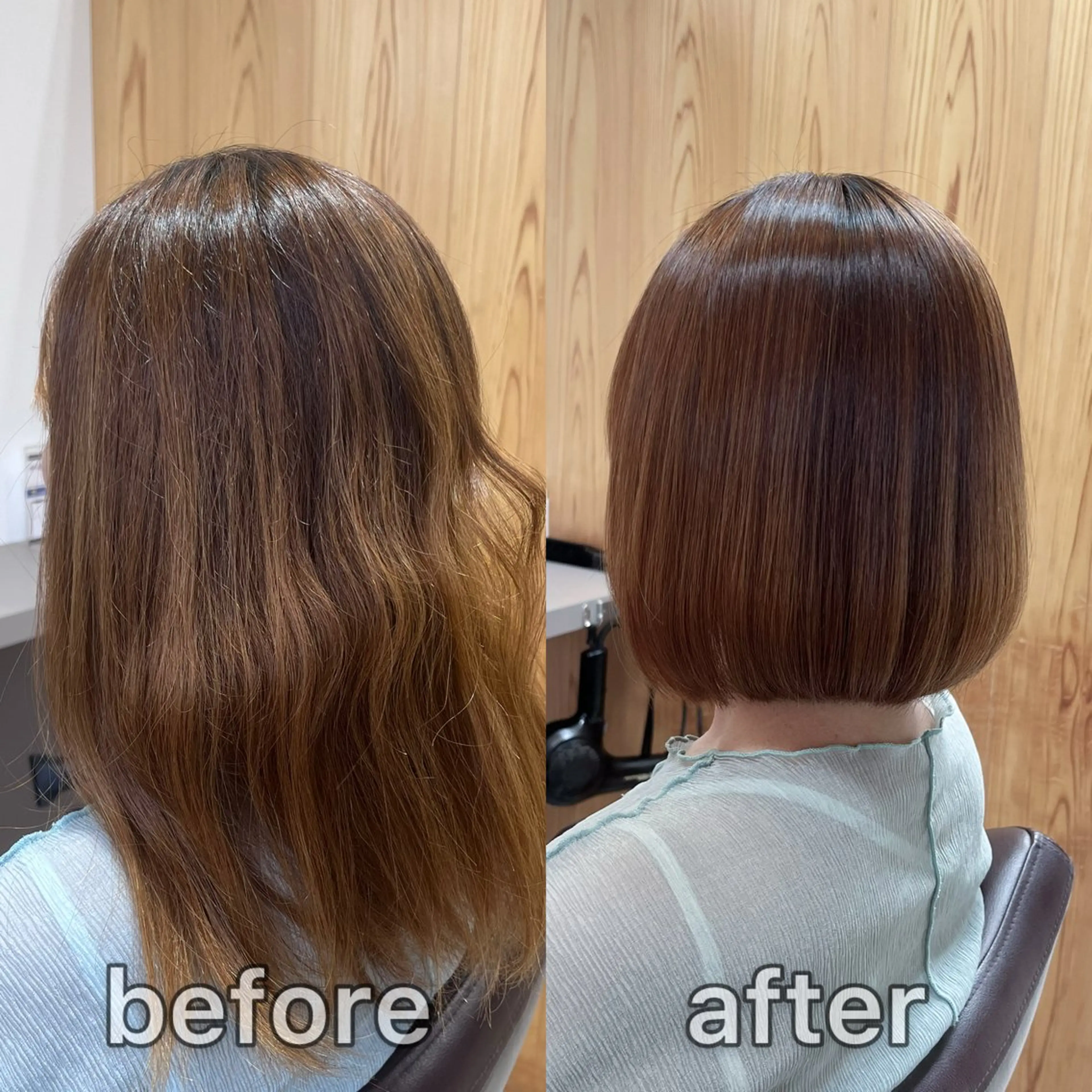 ショート パーマ 縮毛矯正 トリートメント KIZU 髪質改善 オカルト怪談のヘアスタイル