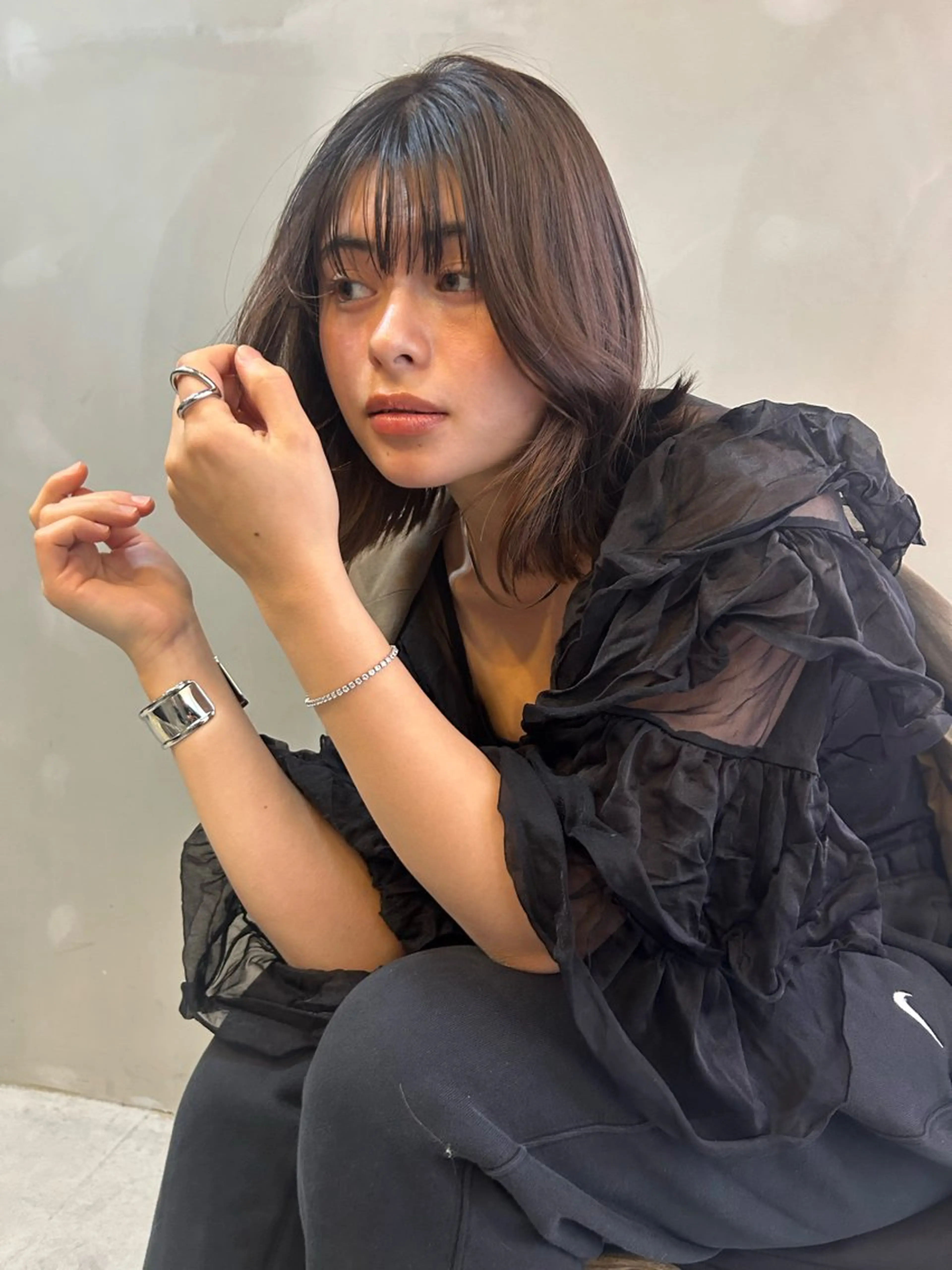 ショート カラー ショート/ボブ/ 心斎橋/宮脇美奈のヘアスタイル