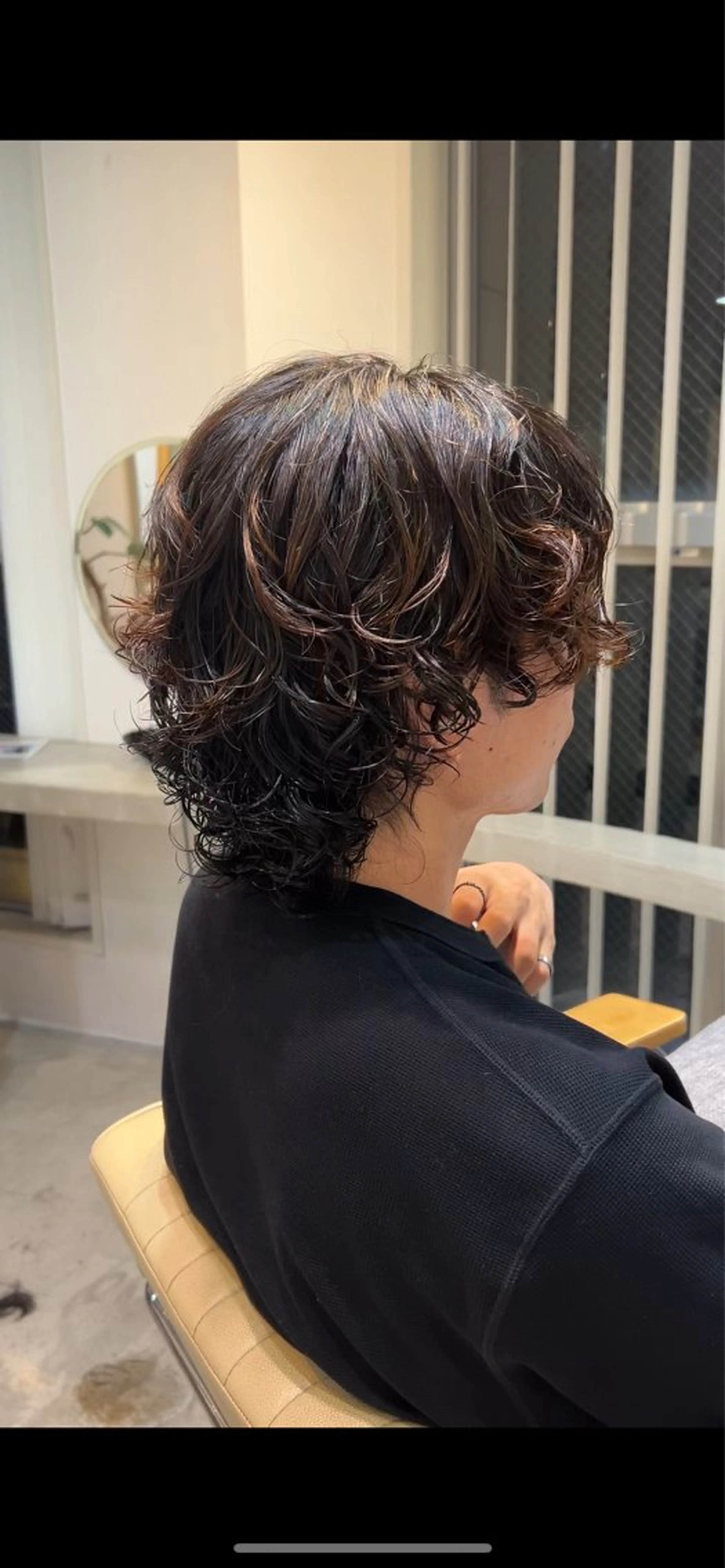 パーマ カット パーマ 内田 友香のヘアスタイル