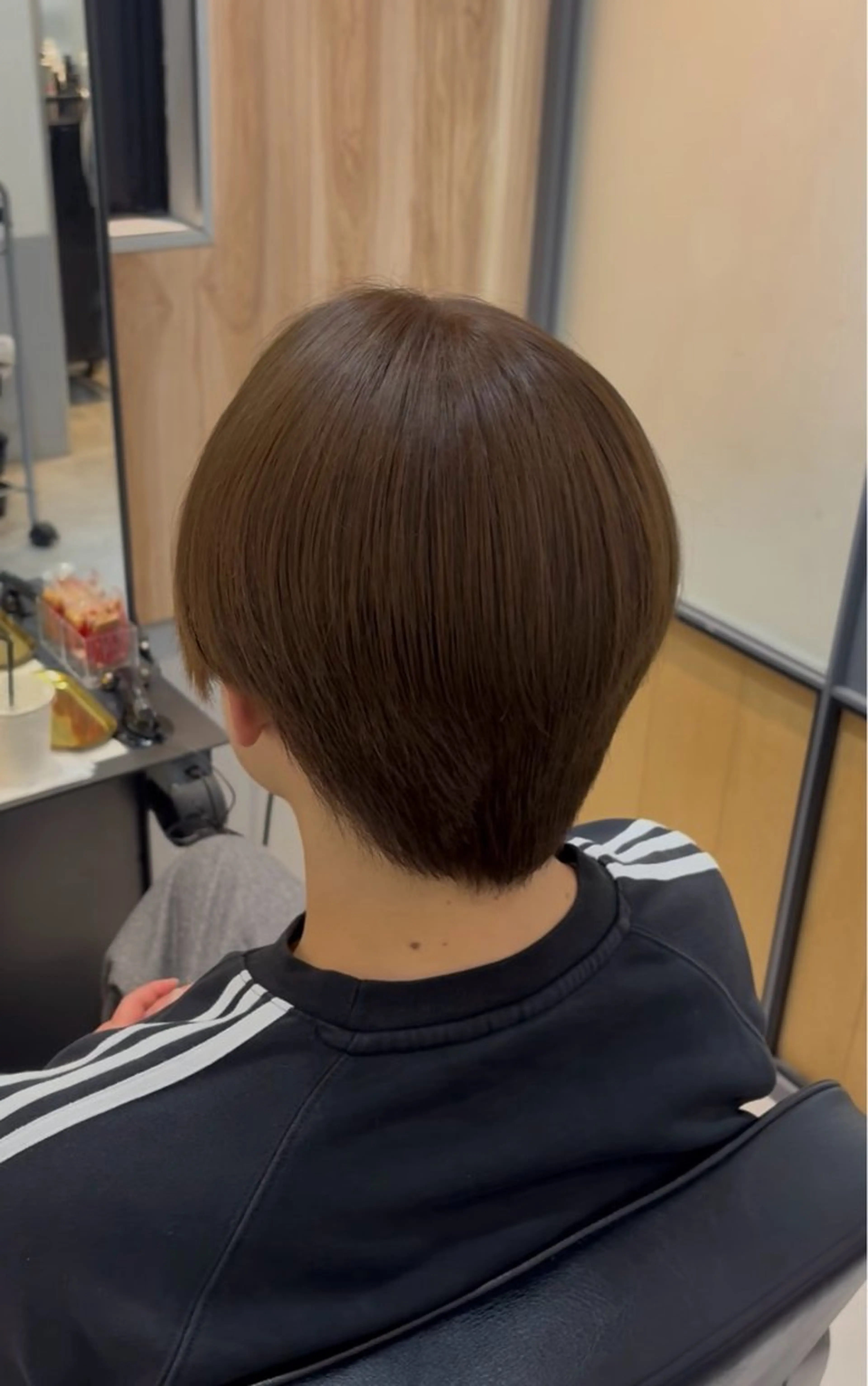 カラー ヘアカラー トリートメント ioe 堤 優衣のヘアスタイル