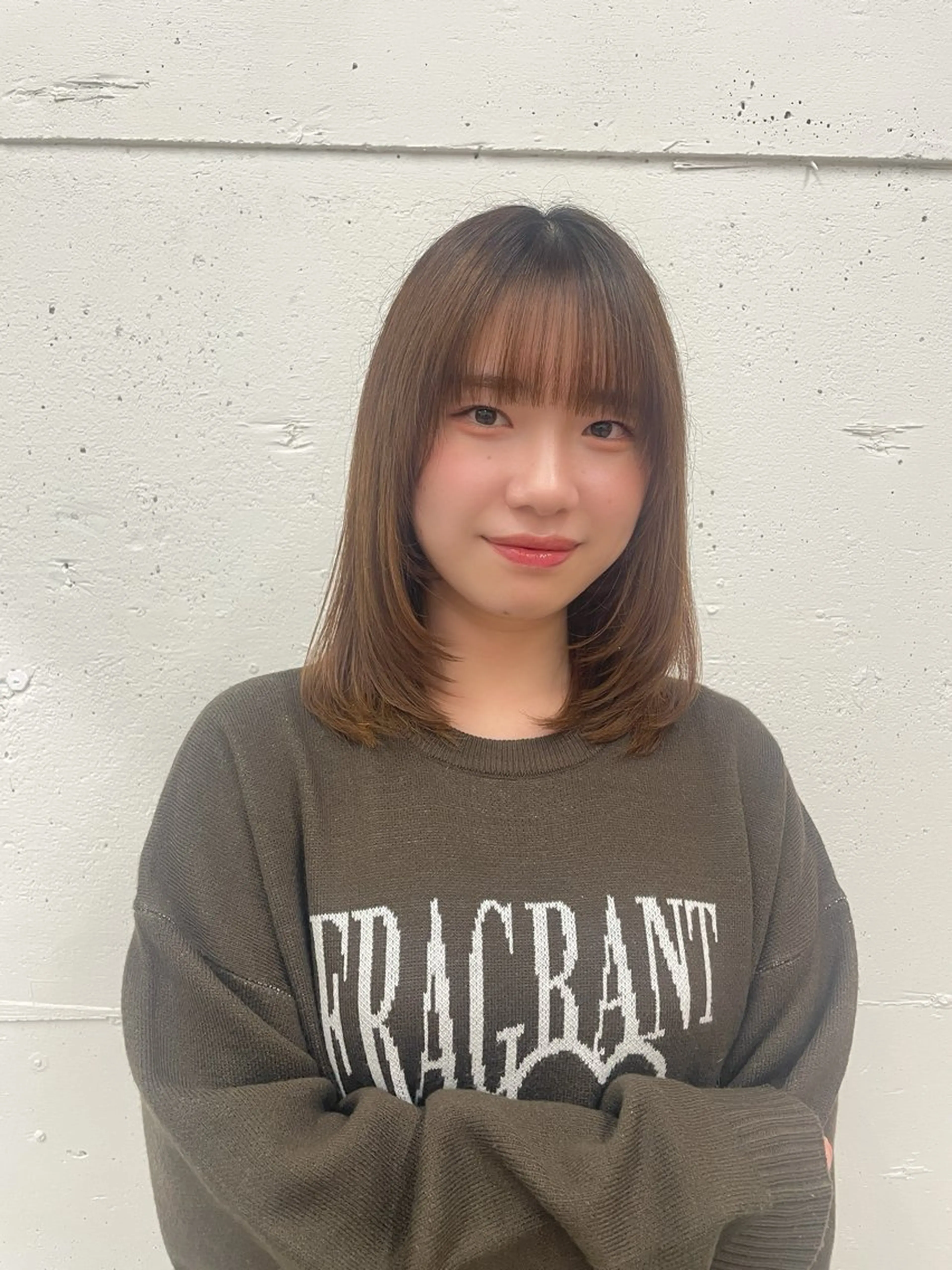 ミディアム レイヤーカット suzu 🤍 【 grace 】のヘアスタイル