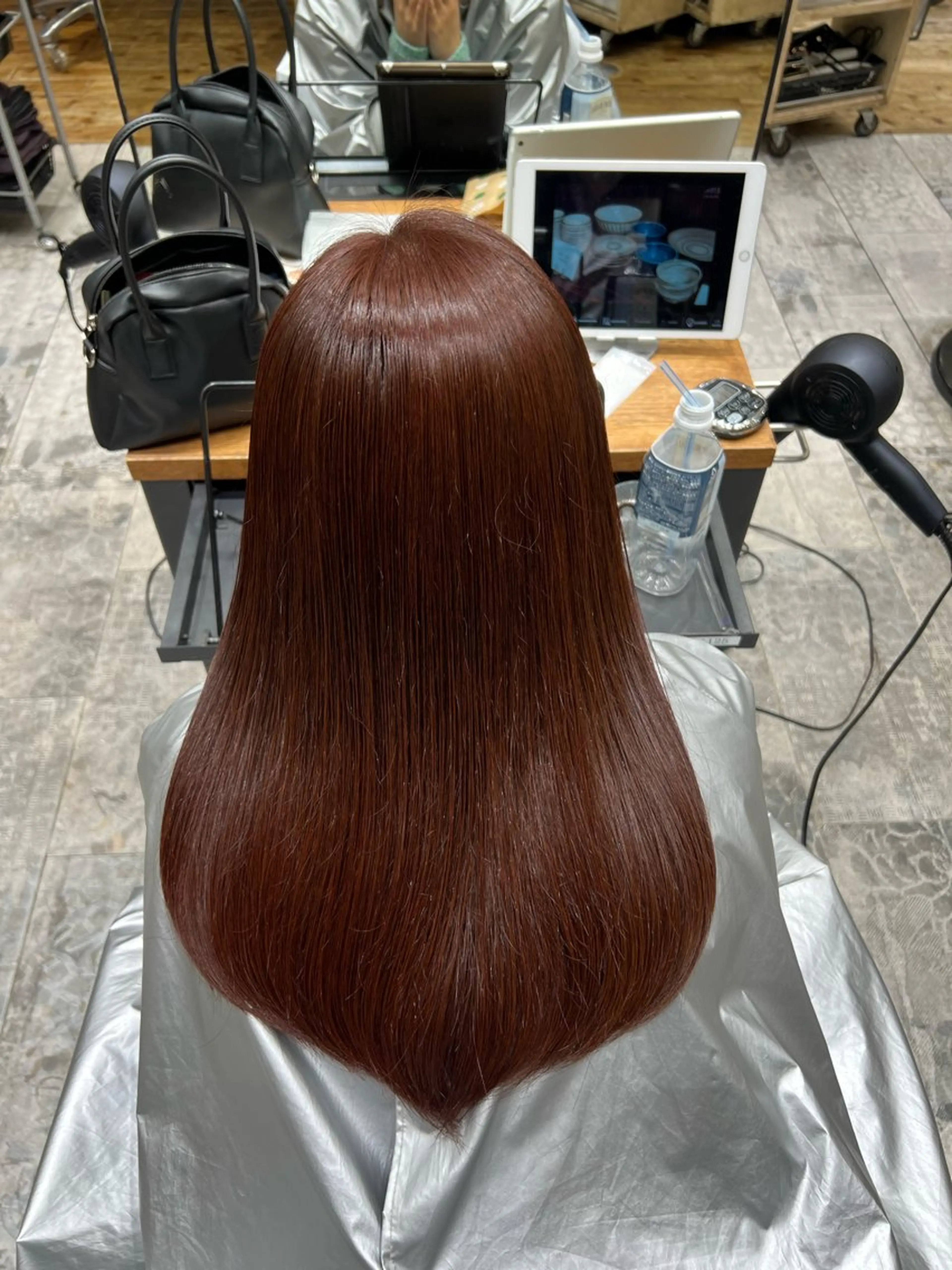 セミロング 透明感🫧 amu🫧のヘアスタイル