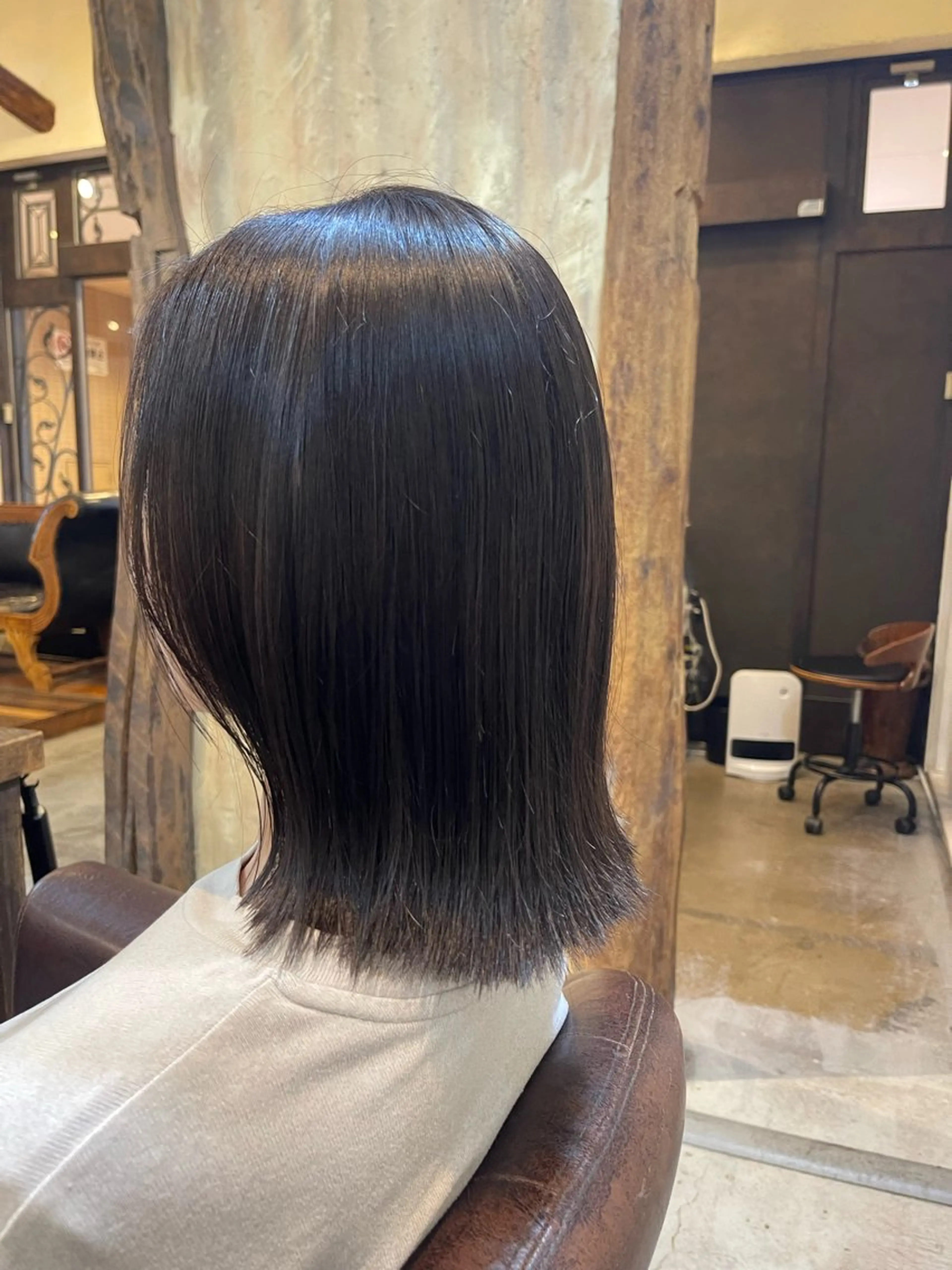 ミディアム 外ハネヘア AID_都立大学所属・林 亮太/ メンズ/メンズパーマのヘアスタイル