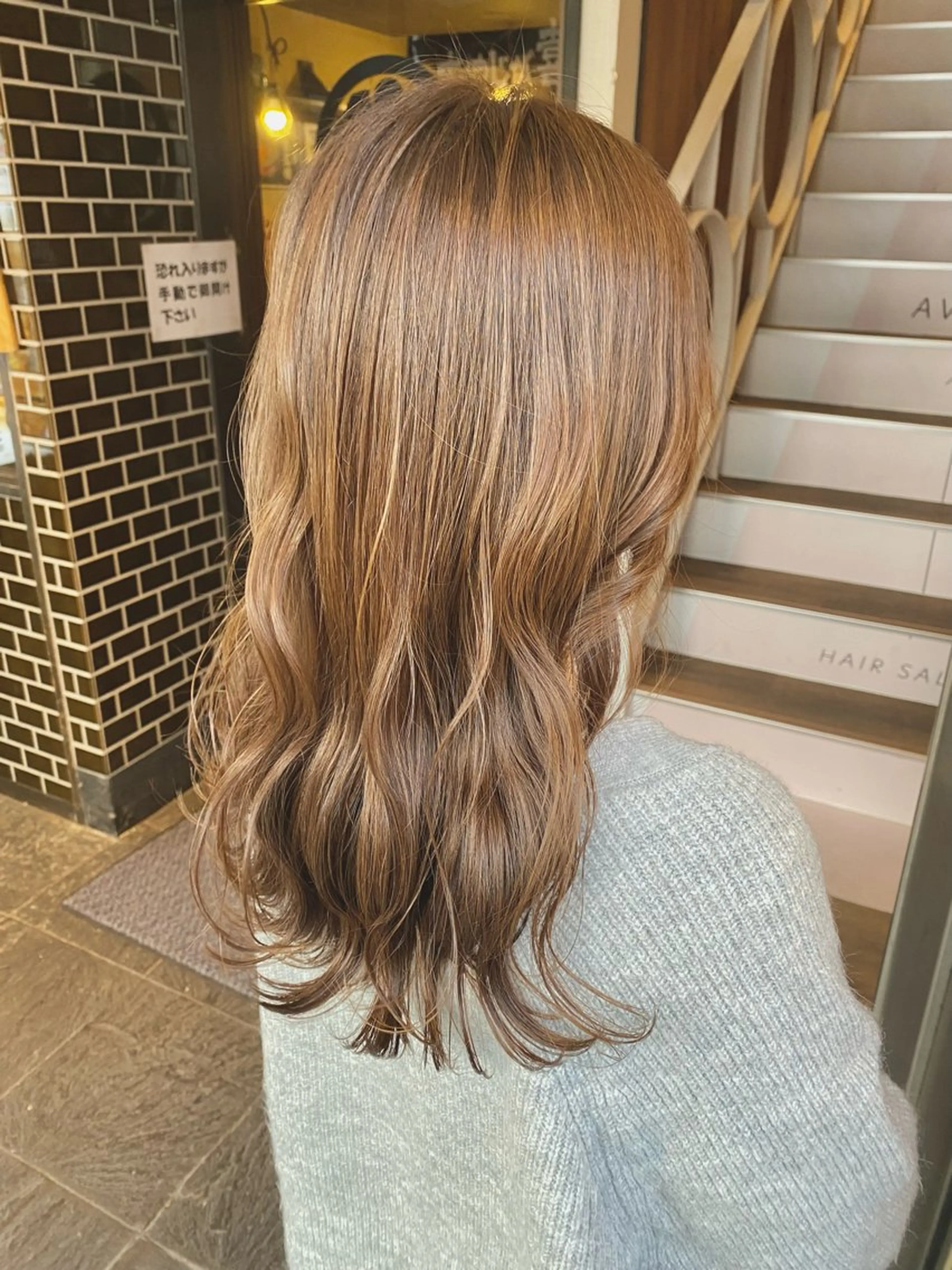 ミディアム カラー ヘアアレンジ 村上 ゆういのヘアスタイル