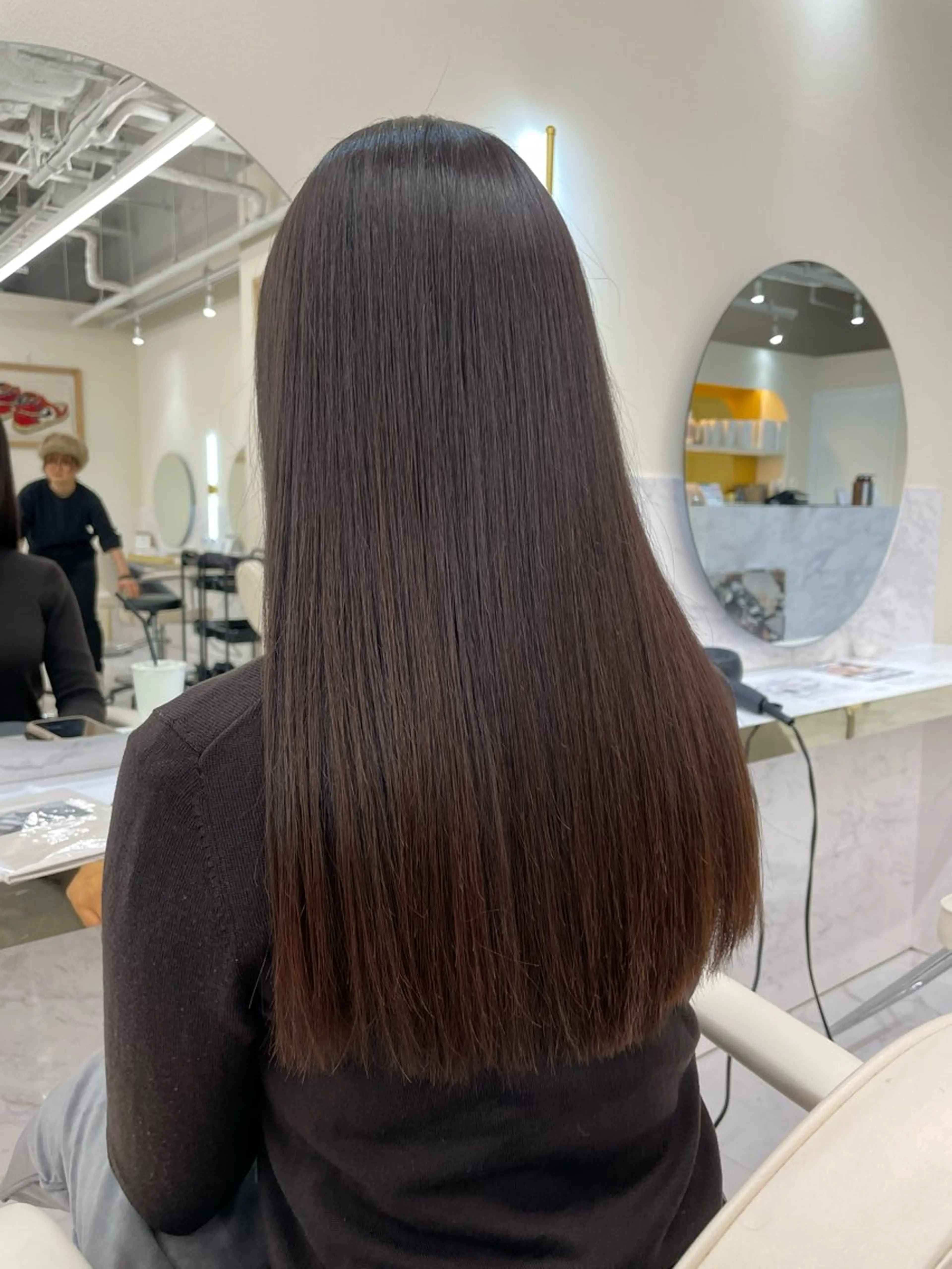 ロング カラー パーマ ヘアアレンジ 縮毛矯正 カット 縮毛矯正 トリートメント ヘアセット 髪質改善特化 🫧松野力也のヘアスタイル