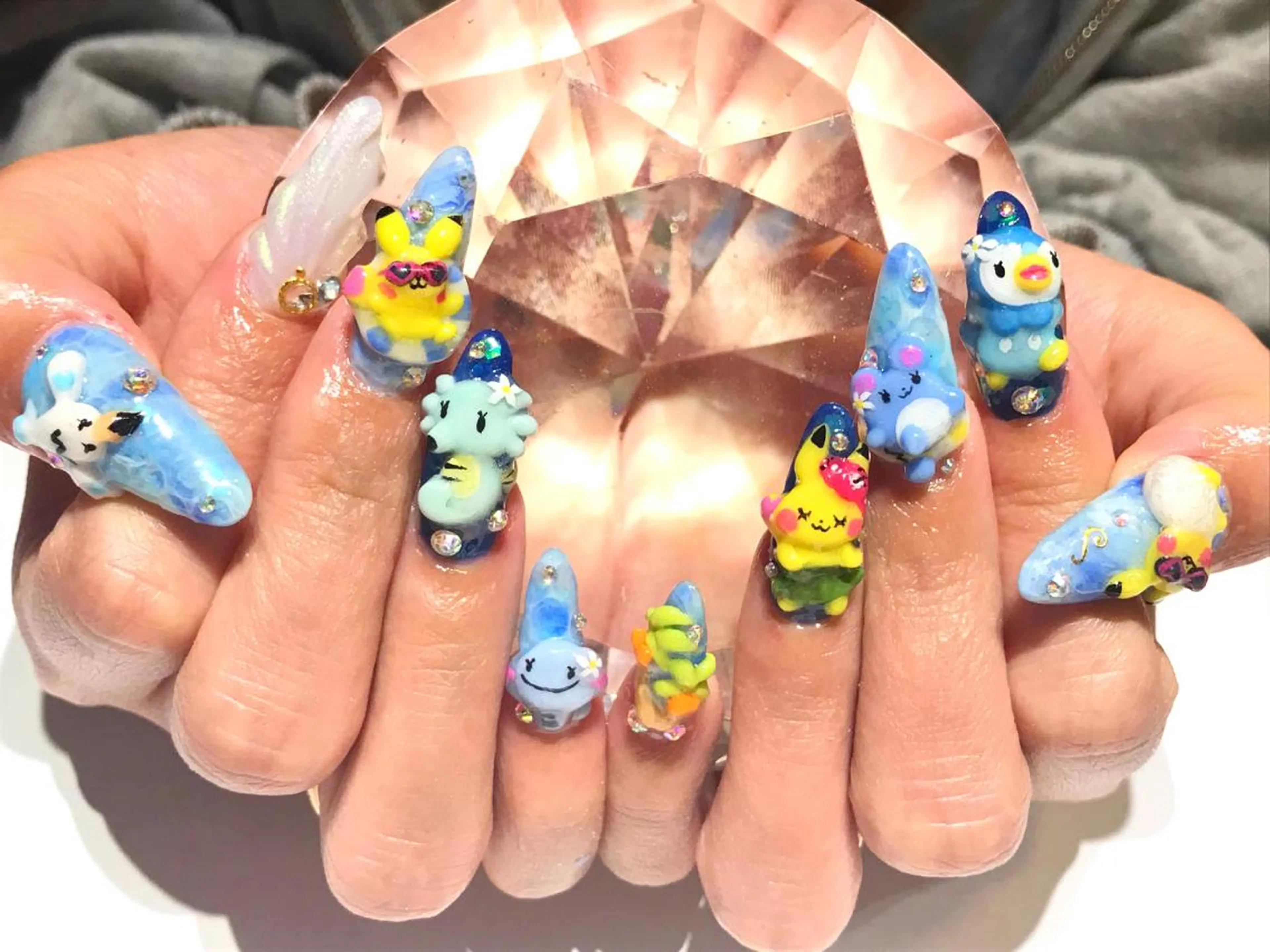 ネイル アートネイル ロングネイル YUN 💅のネイルデザイン
