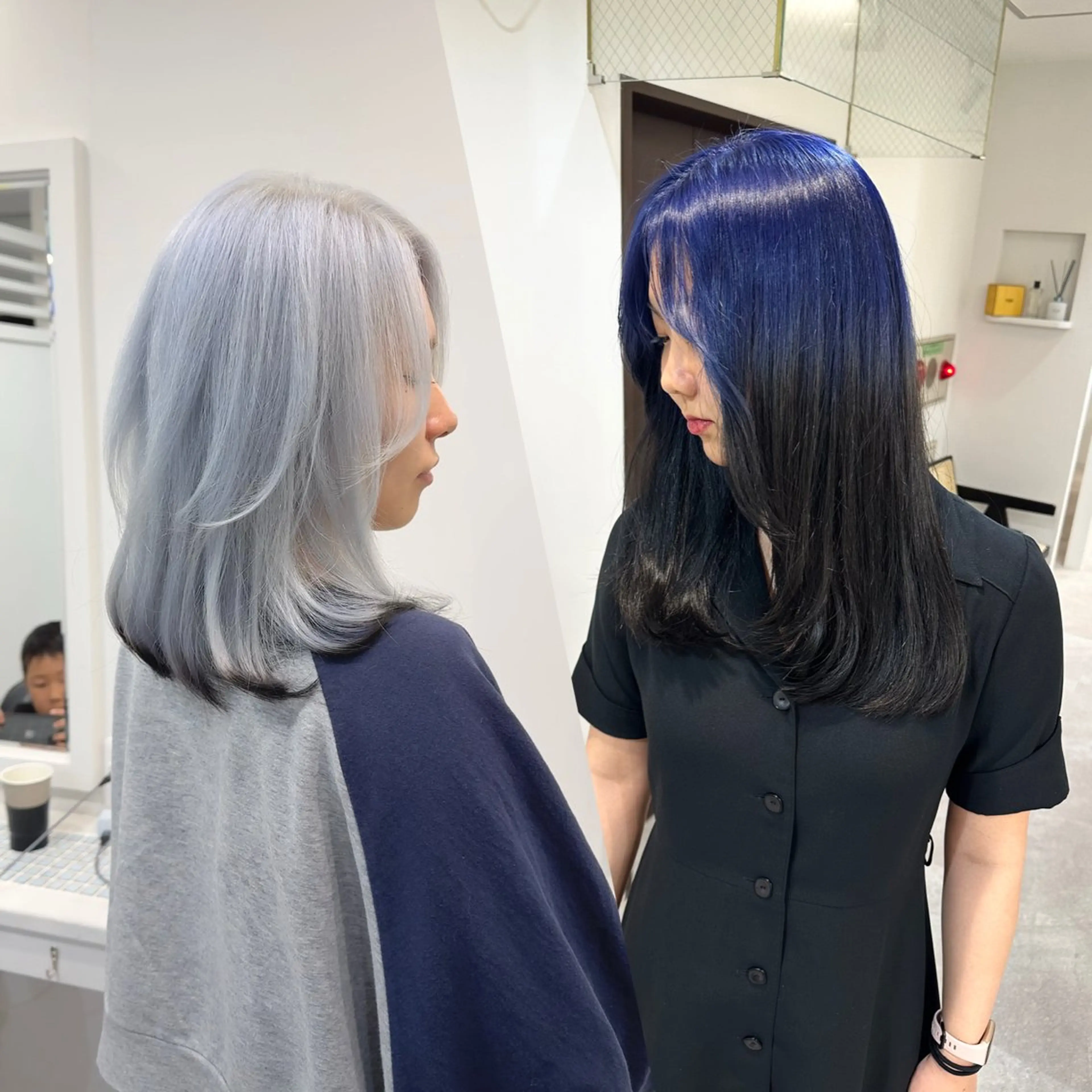 ロング カラー ヘアアレンジ カット ヘアカラー SALOWIN京都河原町Suite店所属・外国人風レイヤー/ ハイトーンSHUのヘアスタイル