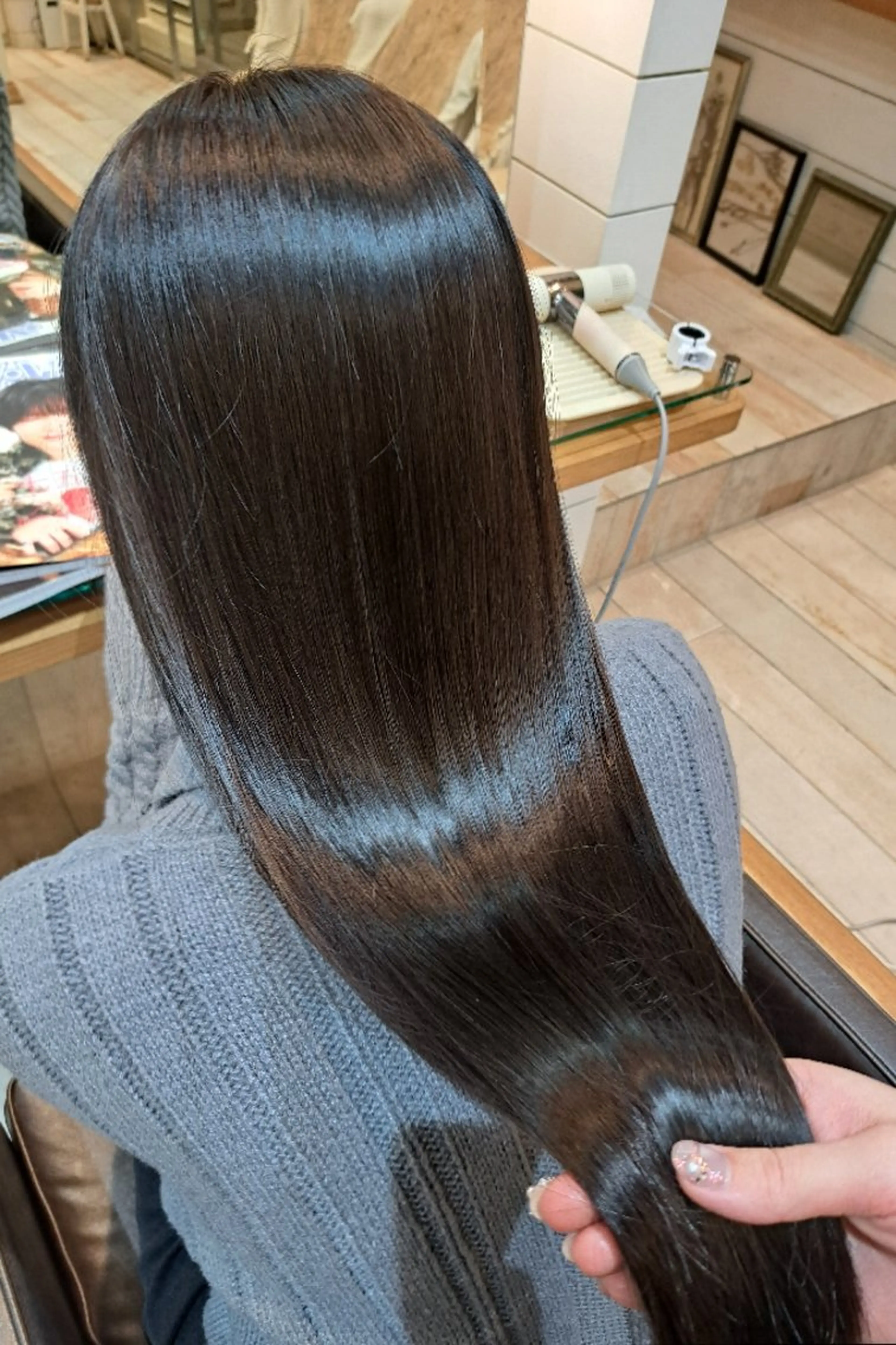 カラー ロング ブリーチ ヘアカラー 渋谷／ ＭＩＹＵのヘアスタイル