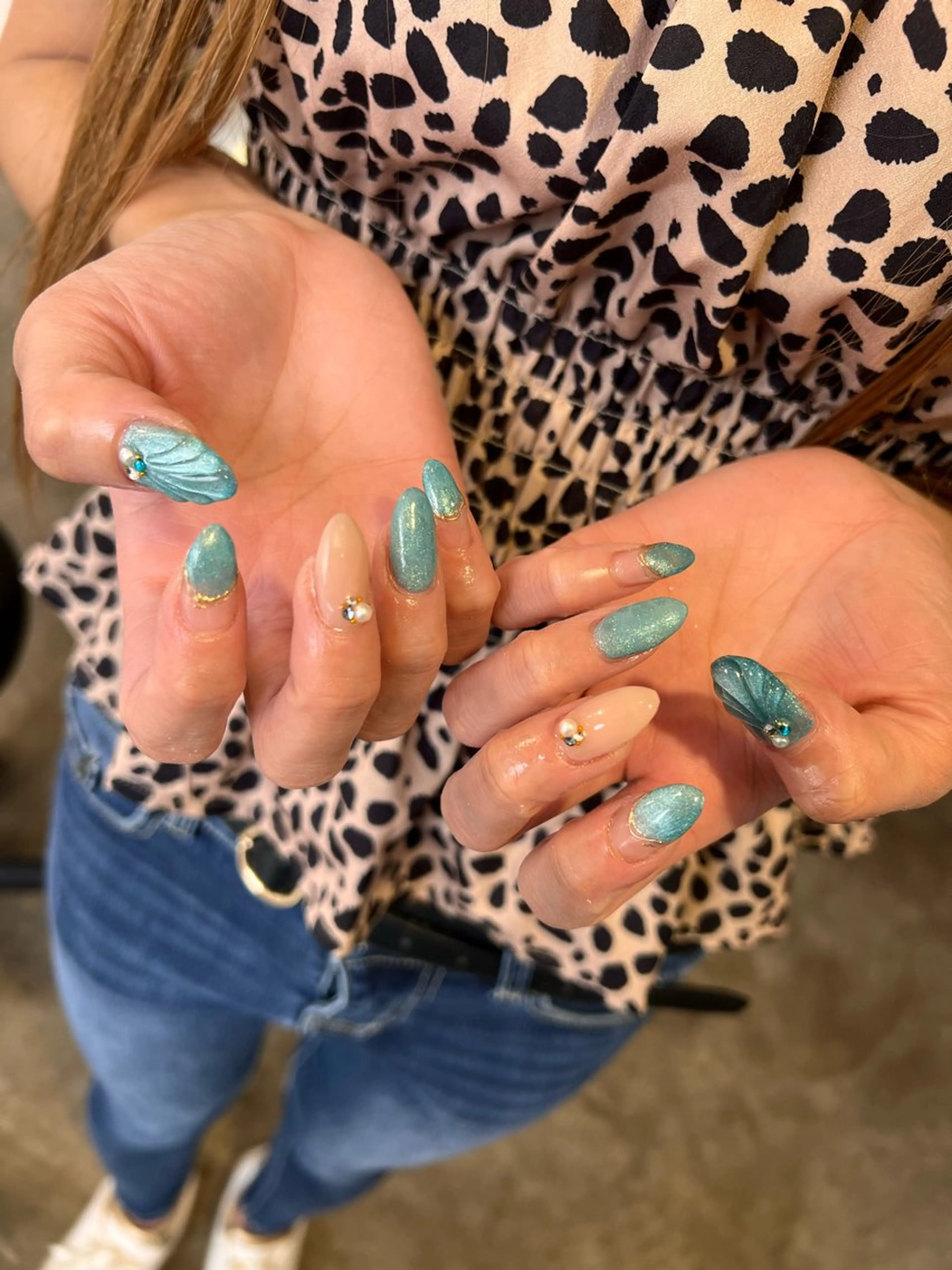 ネイル ハンドネイル ailes nail&eyelash所属・【リクエスト予約受付 中】MINA🐬🫧のネイルデザイン