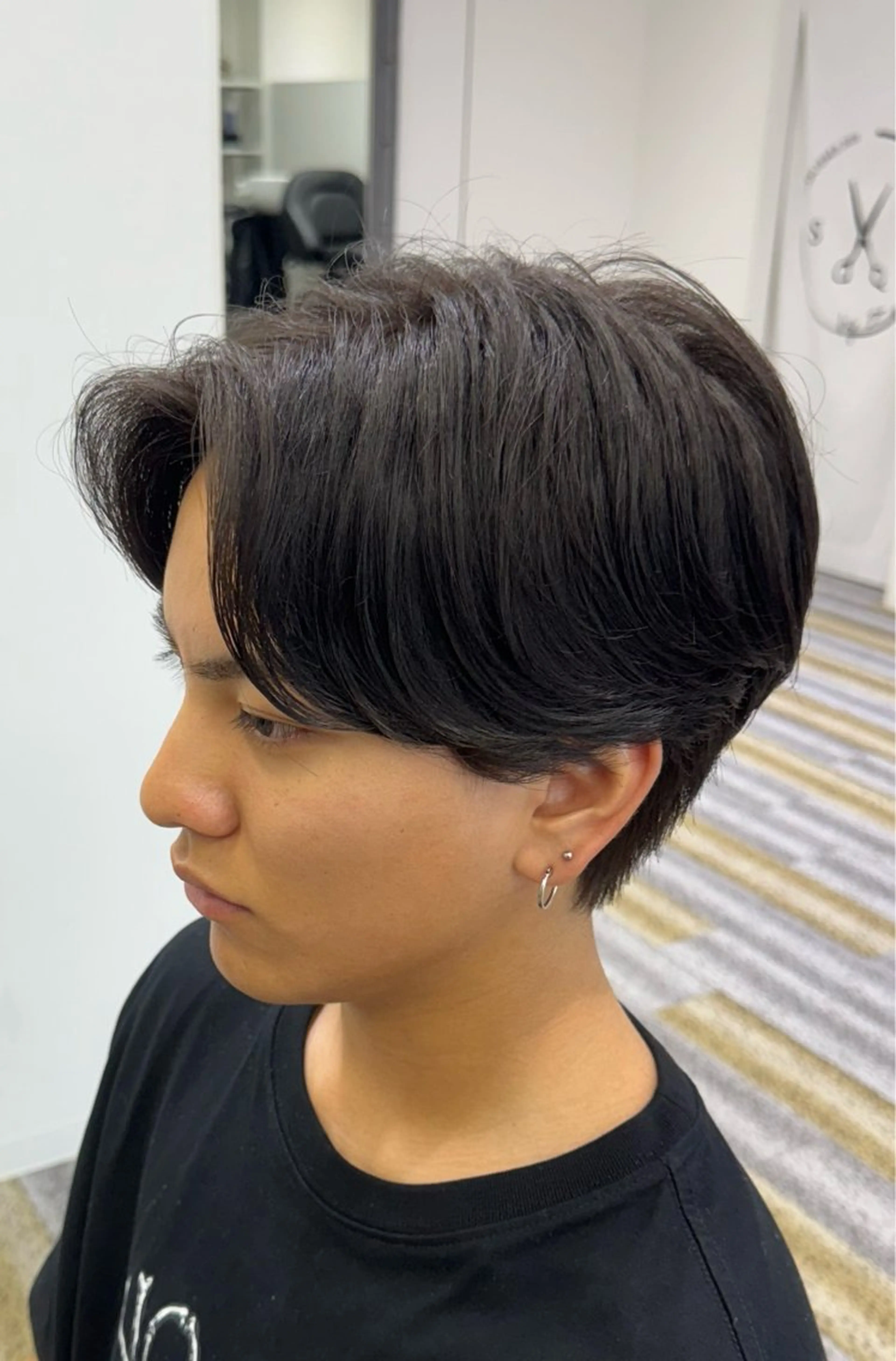 ショート パーマ メンズ カット パーマ 【メンズ特化】岩瀬 武【メンズパーマ】のヘアスタイル