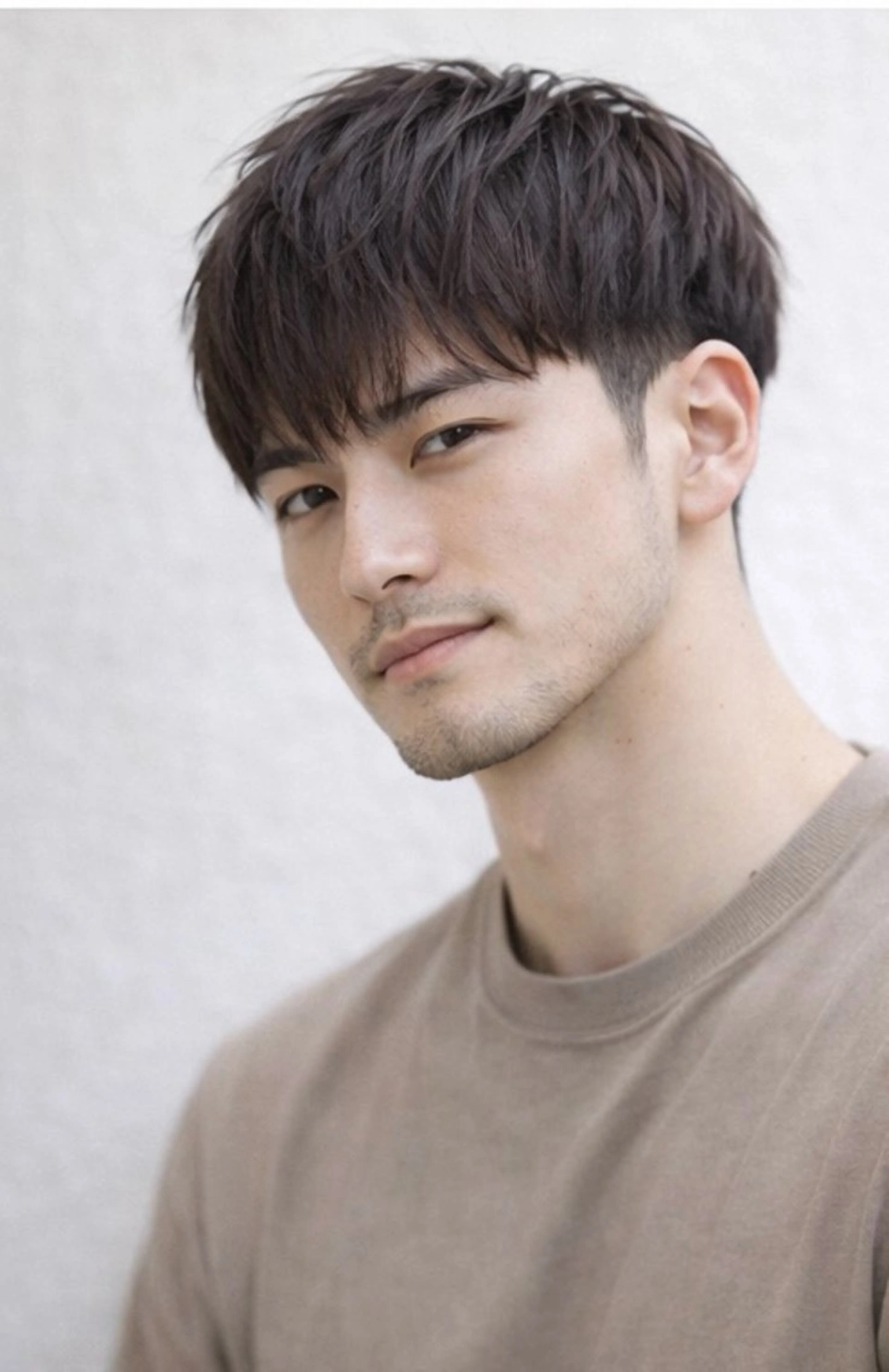 メンズ マッシュ ツーブロック 刈り上げ 畑 美遥のヘアスタイル