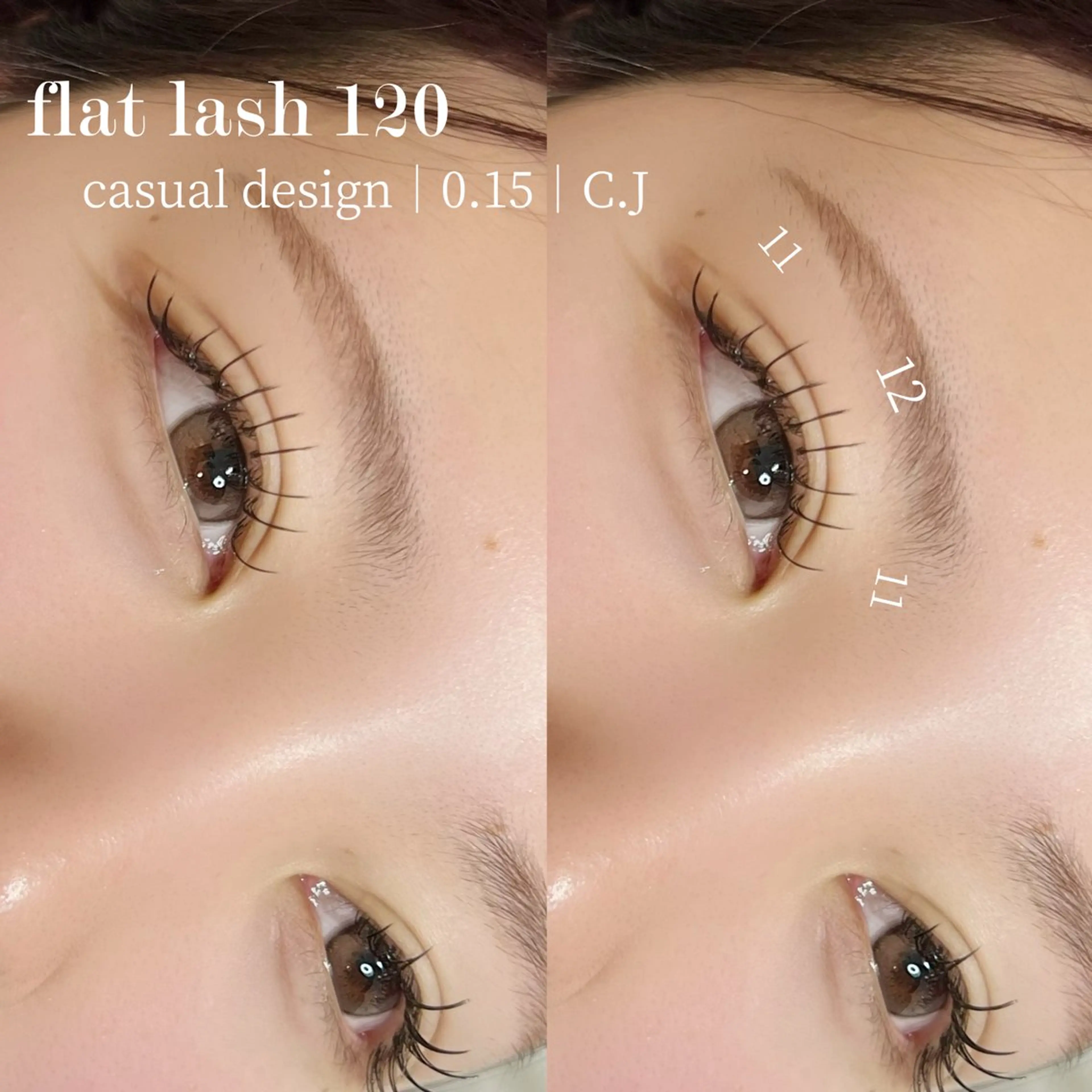 マツエク・マツパ ラッシュリフト高評価 /HITOMIのマツエク・マツパデザイン