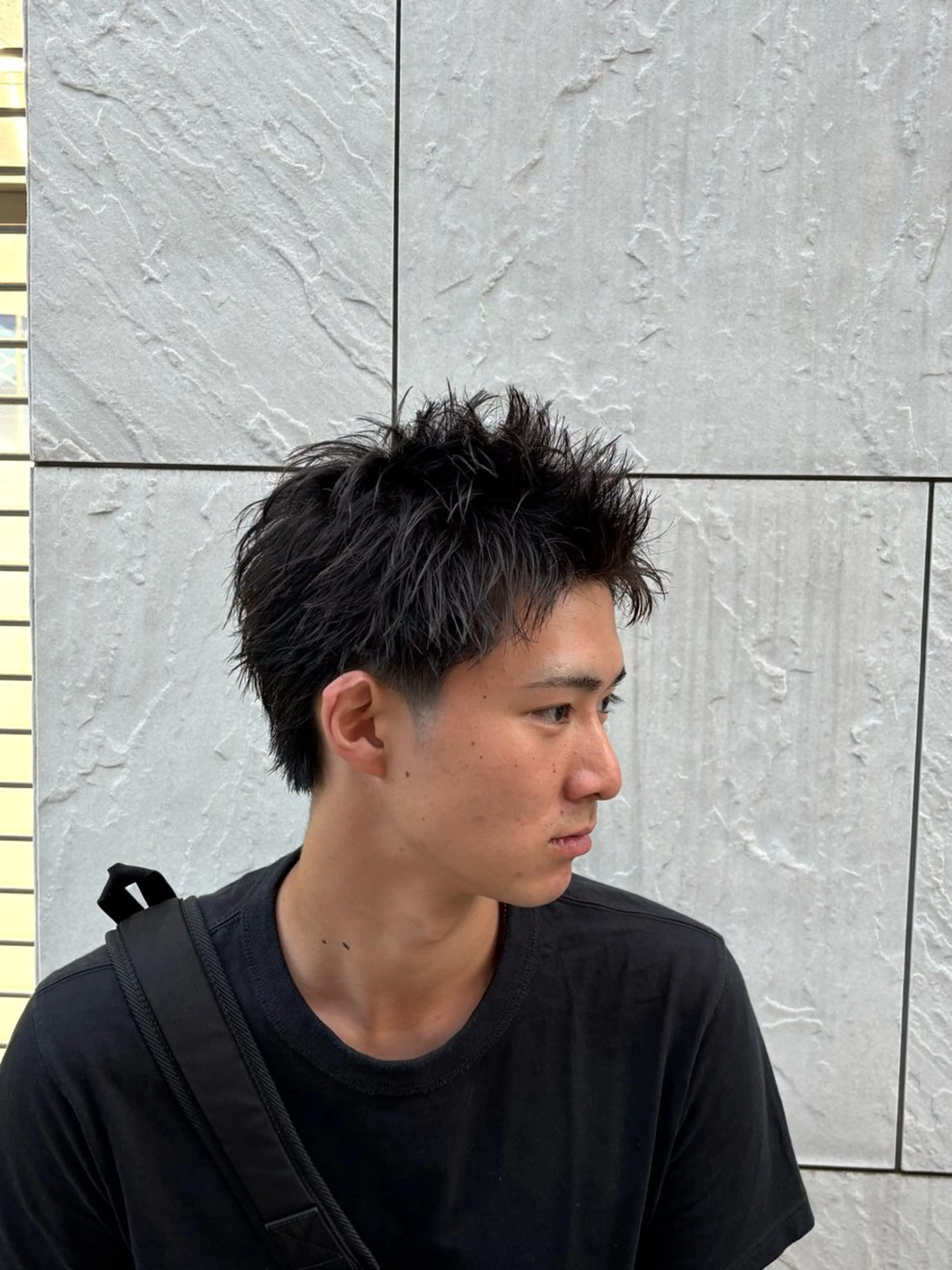 メンズハイトーン 北斗💍レイヤーのヘアスタイル