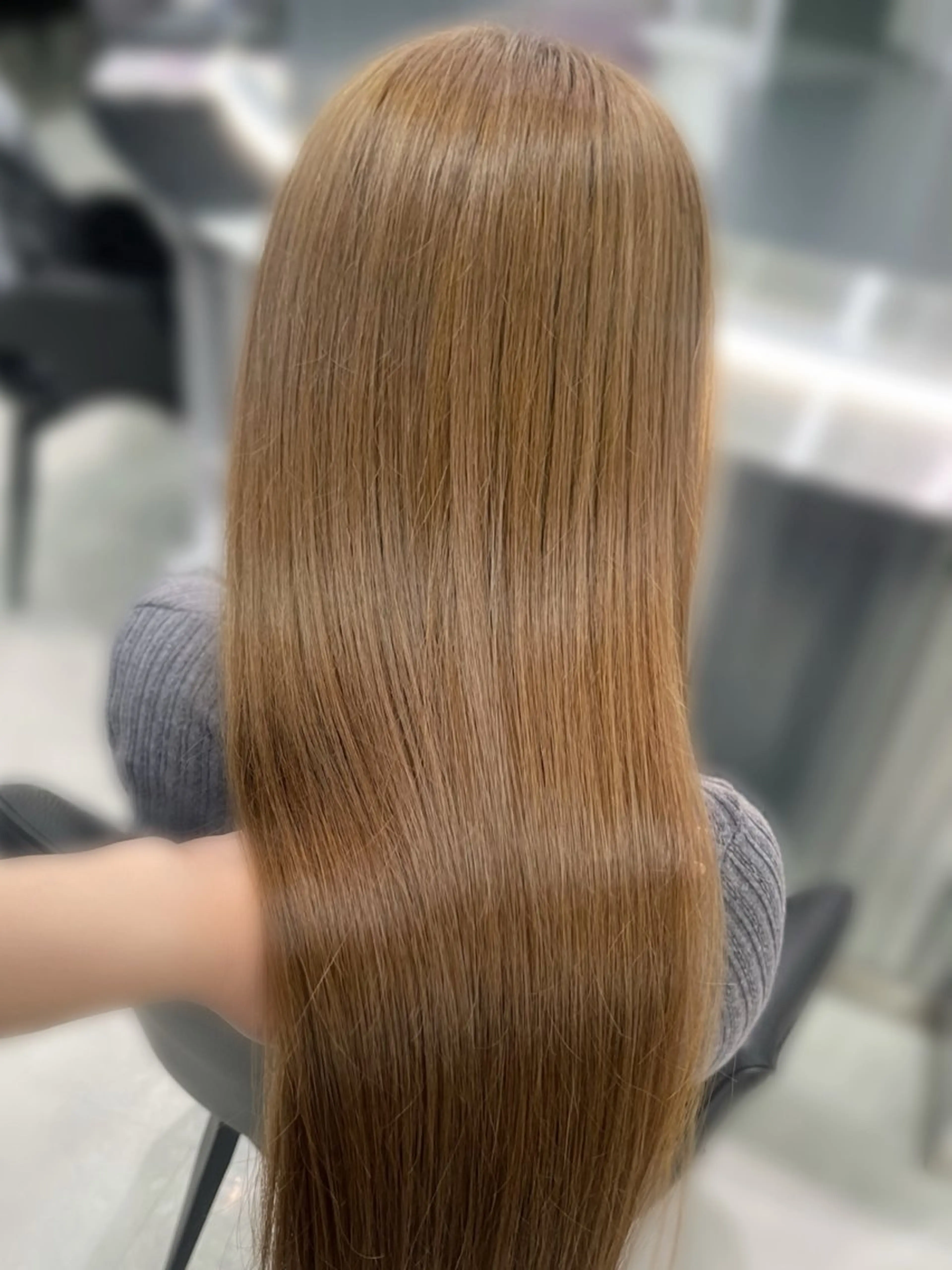 ロング カラー ベージュカラー ヘアカラー MEI / ブリーチカラー/名駅のヘアスタイル