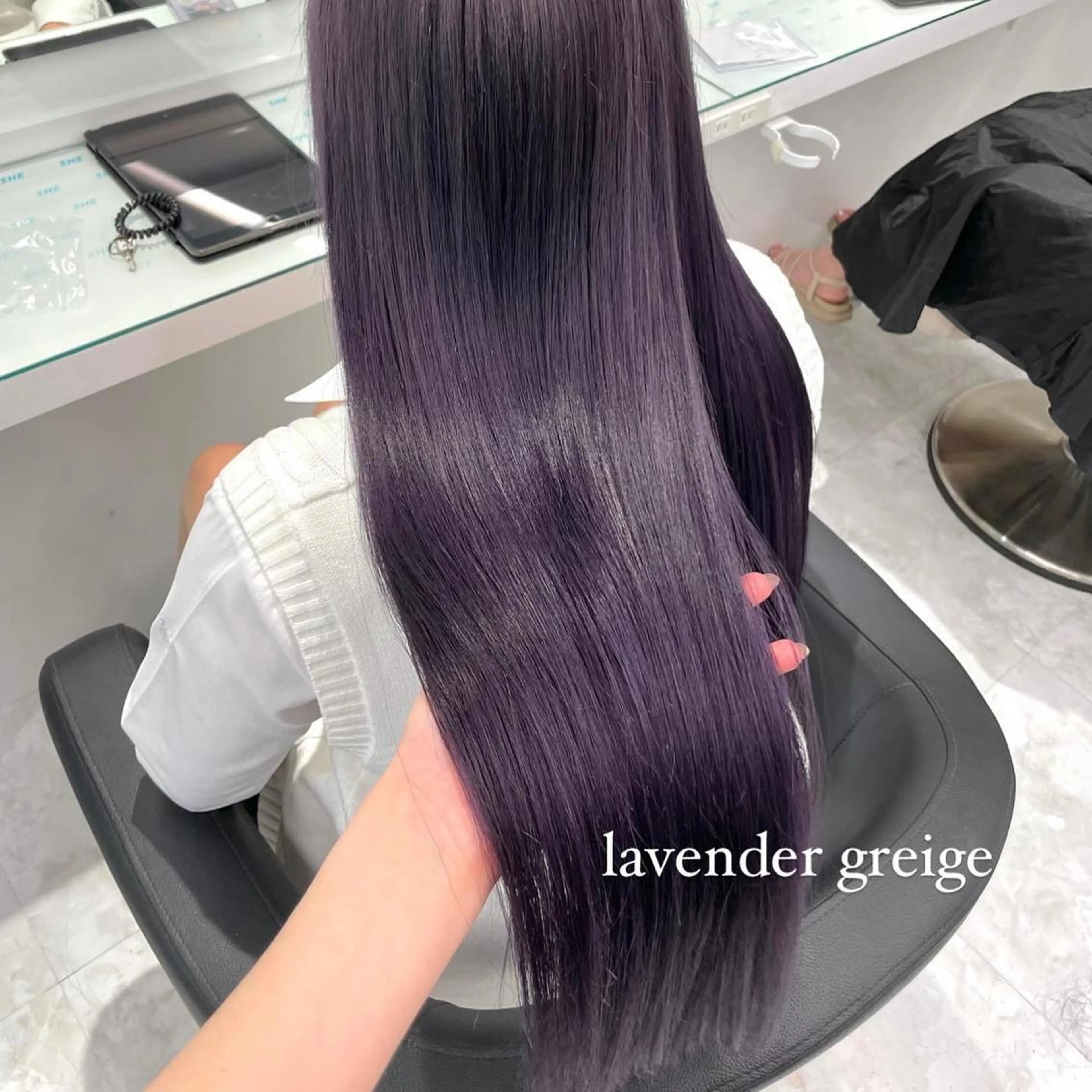 ロング カラー 韓国ヘア🇰🇷🎀 みきのヘアスタイル