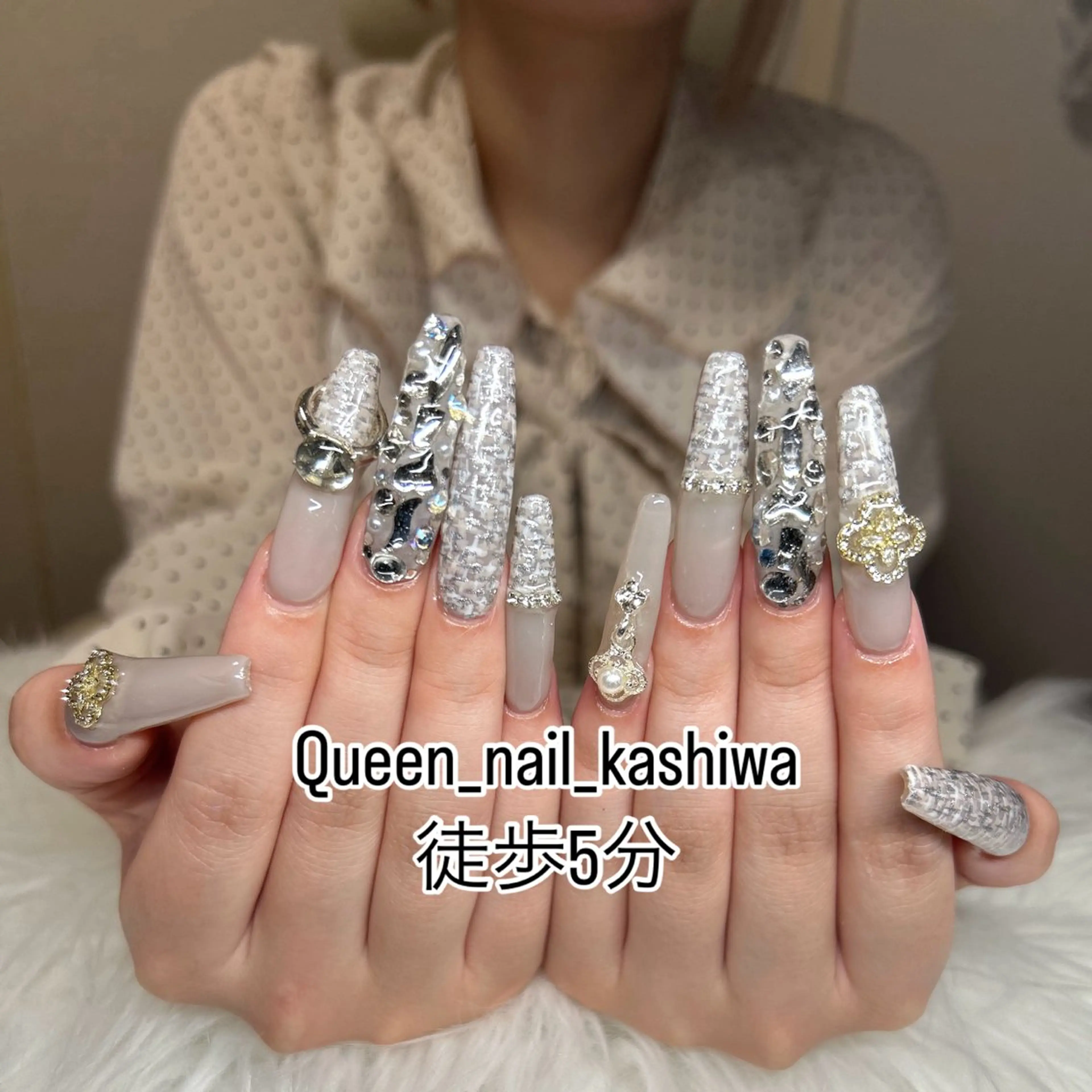 ネイル Queen Nail 柏店　クイーンネイルのネイルデザイン