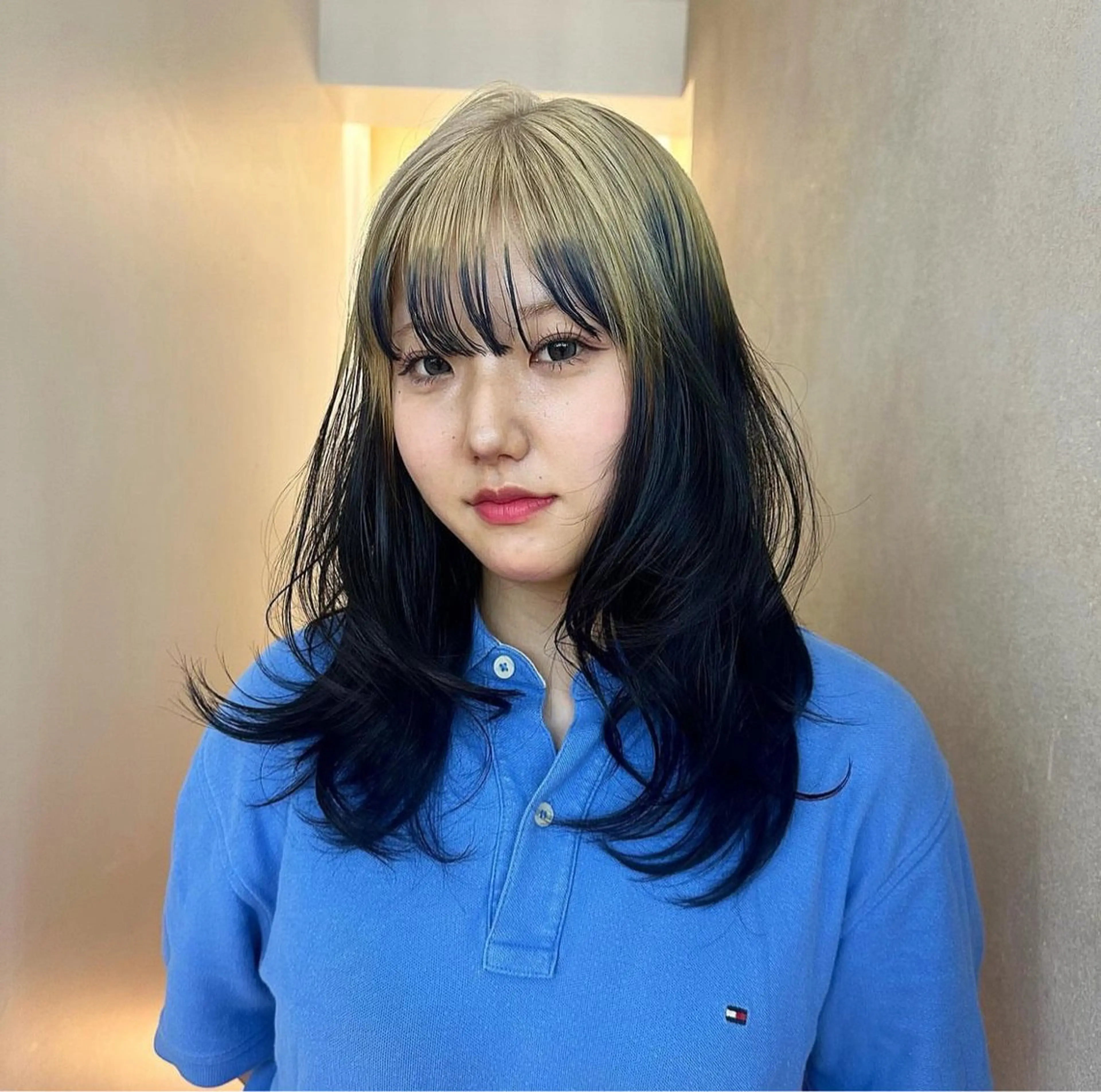 【2回目以降限定】ルーツカラー💓➕ブリーチ🧡【ミニモ学割限定割引🎓】の写真