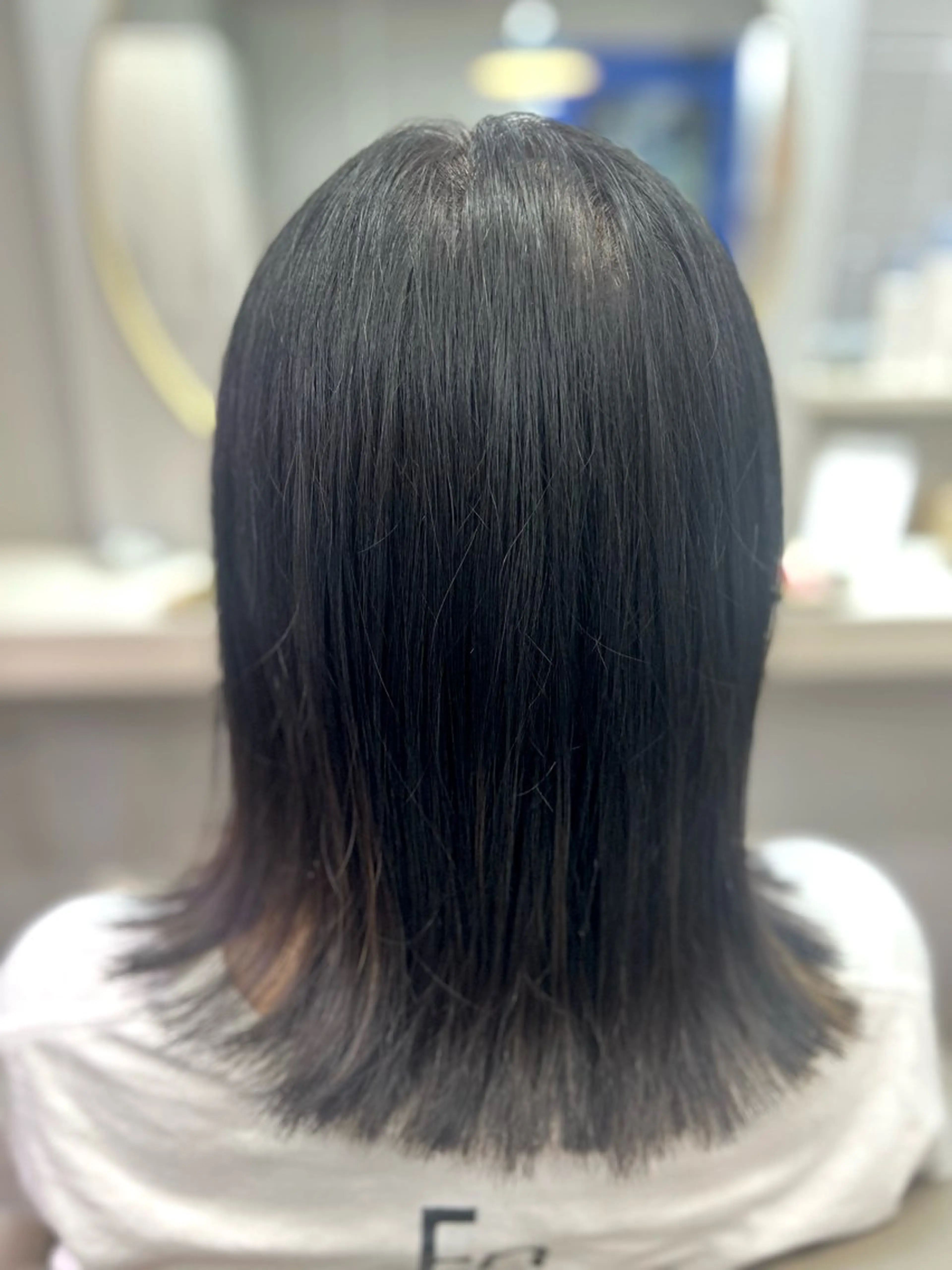 ミディアム 外ハネヘア カット 池田 太一のヘアスタイル