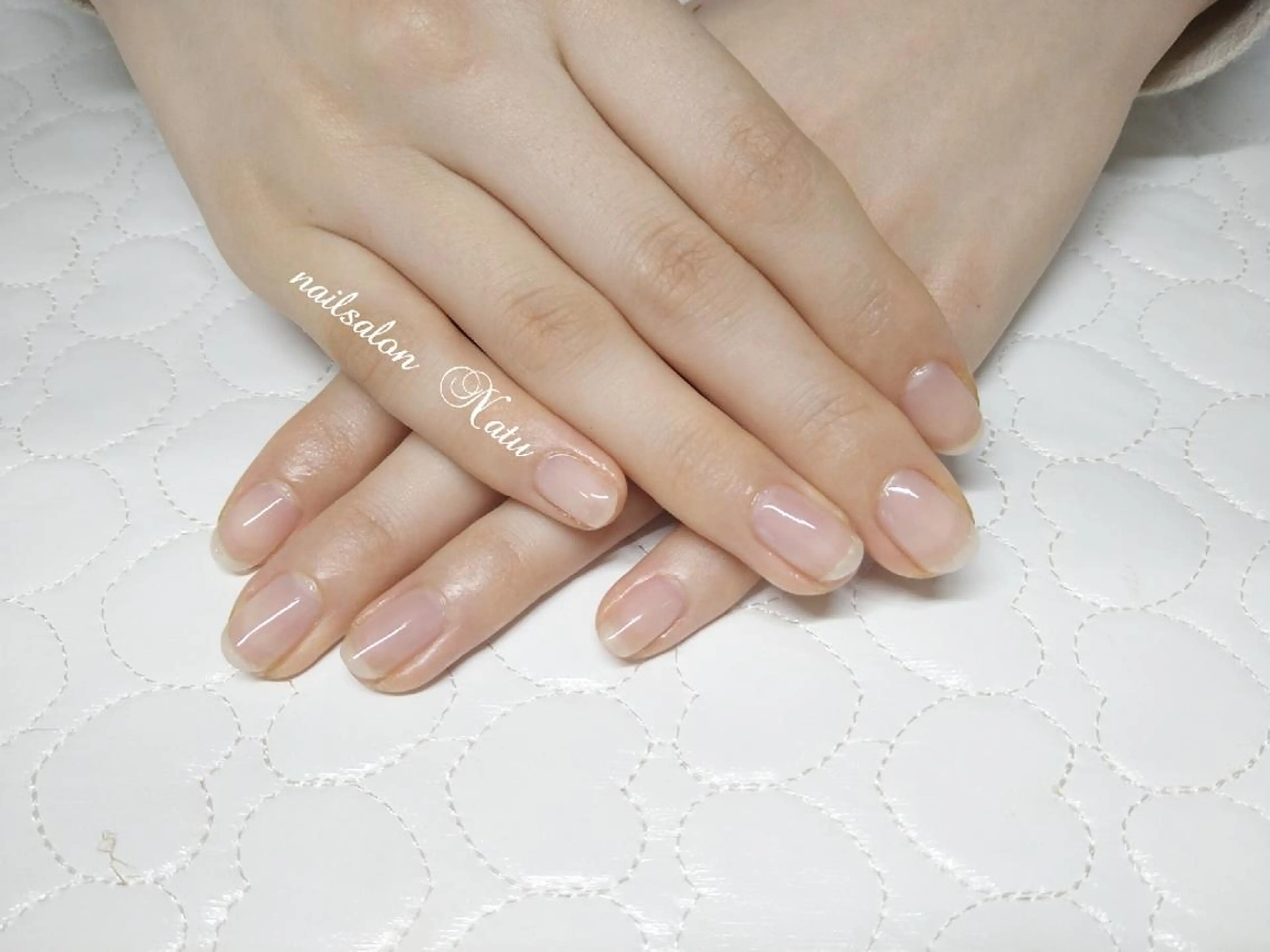 ネイル クリアネイル ハンドネイル nailsalon　 Natuのネイルデザイン
