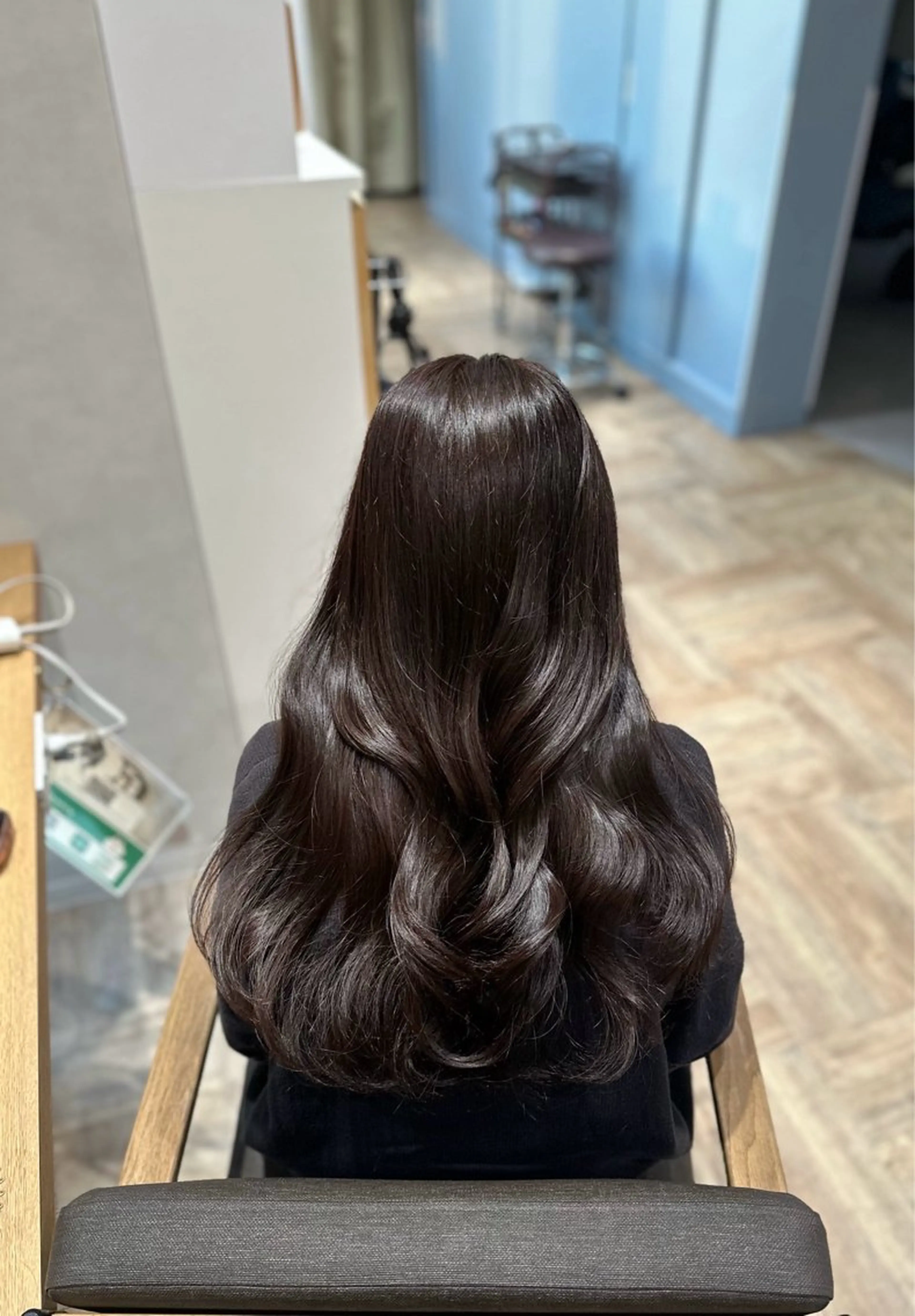 ロング カット ヘアカラー 髪質改善・艶カラー 加茂瑞希のヘアスタイル