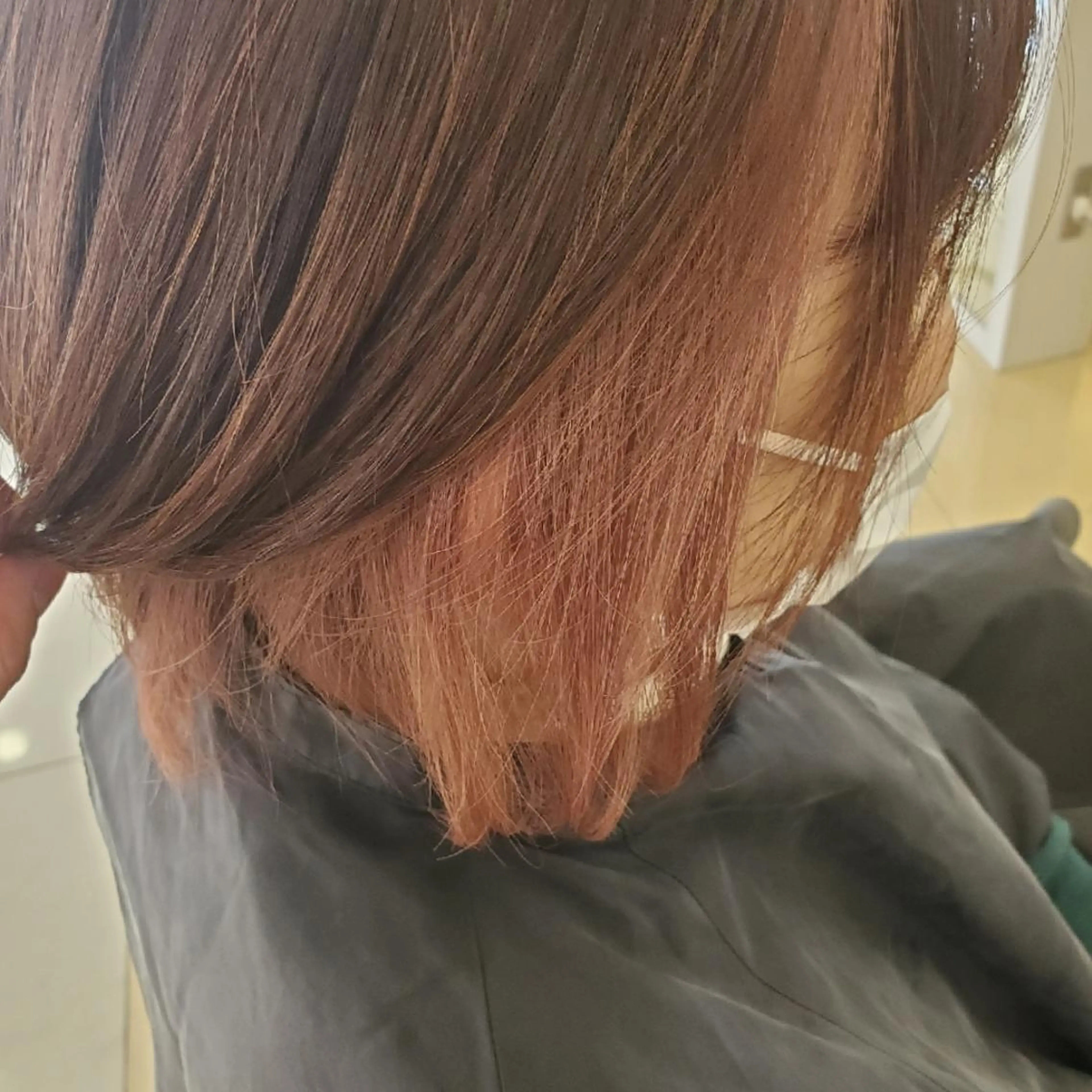 カラー 北野 親善のヘアスタイル