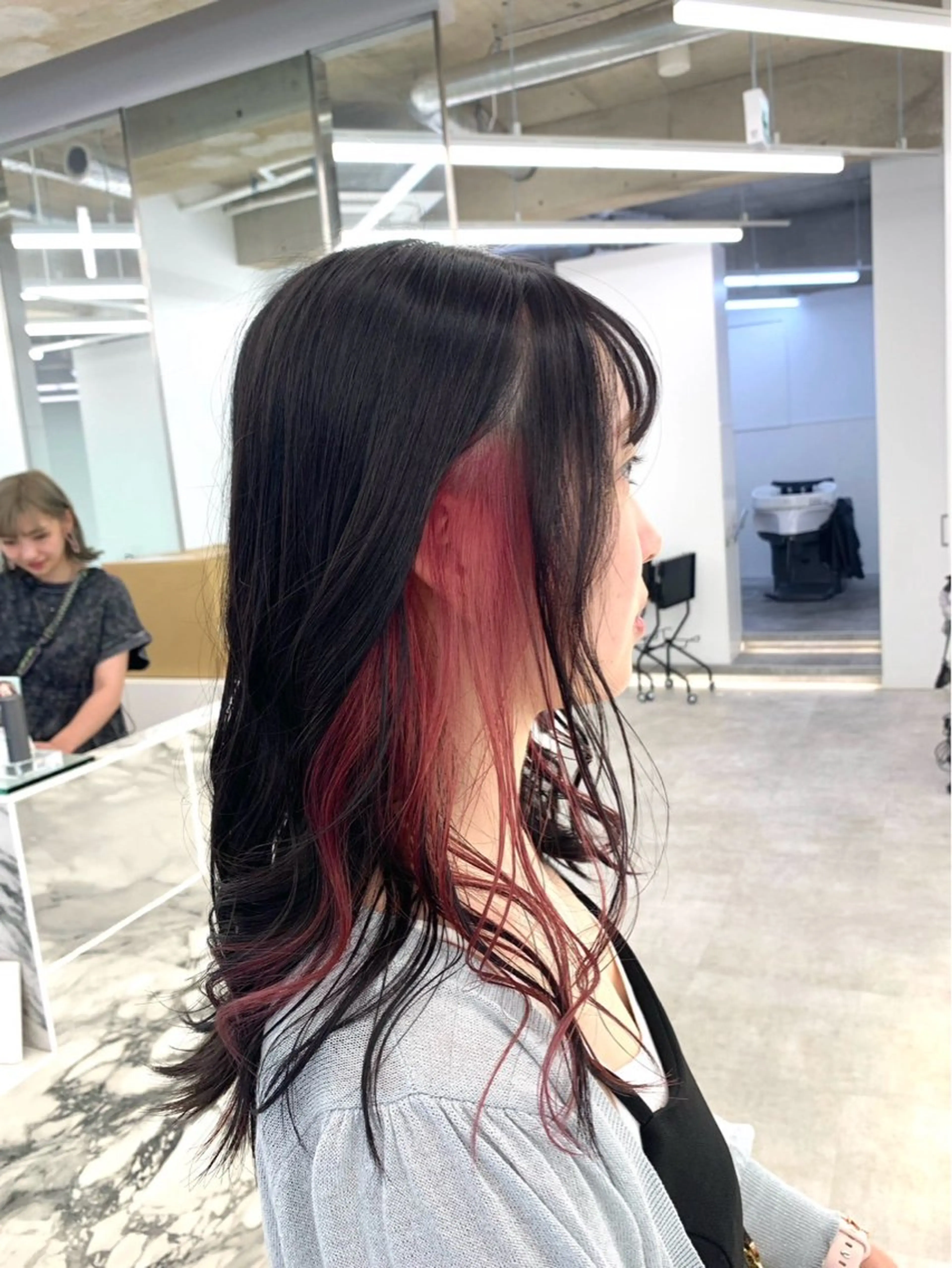 プチデザイン💫インナーブリーチ＋オンカラー＋無料トリートメント💫の写真