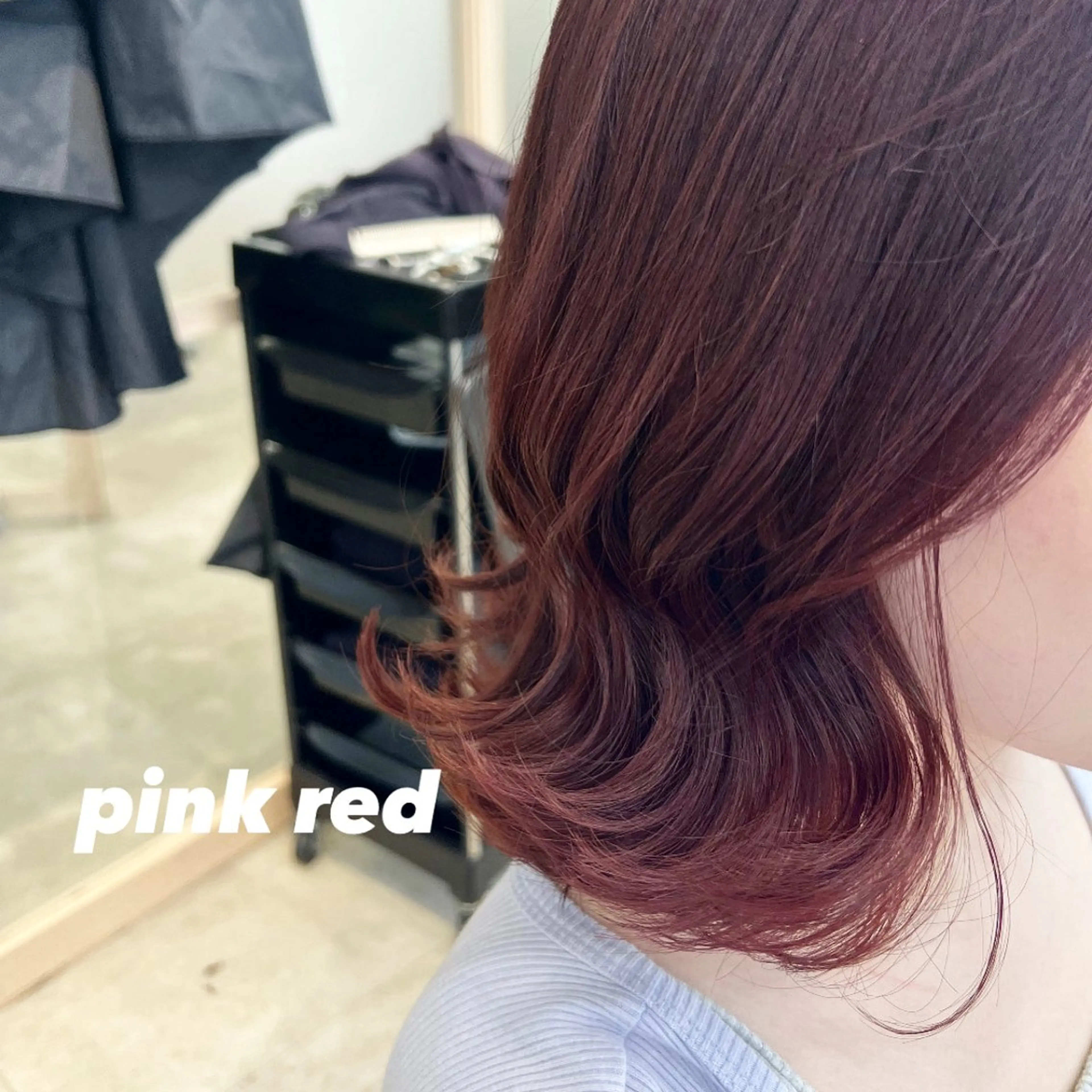 ミディアム カット ヘアカラー トリートメント ヤマダレナ/個室/ 透明感艶カラー😽✨のヘアスタイル