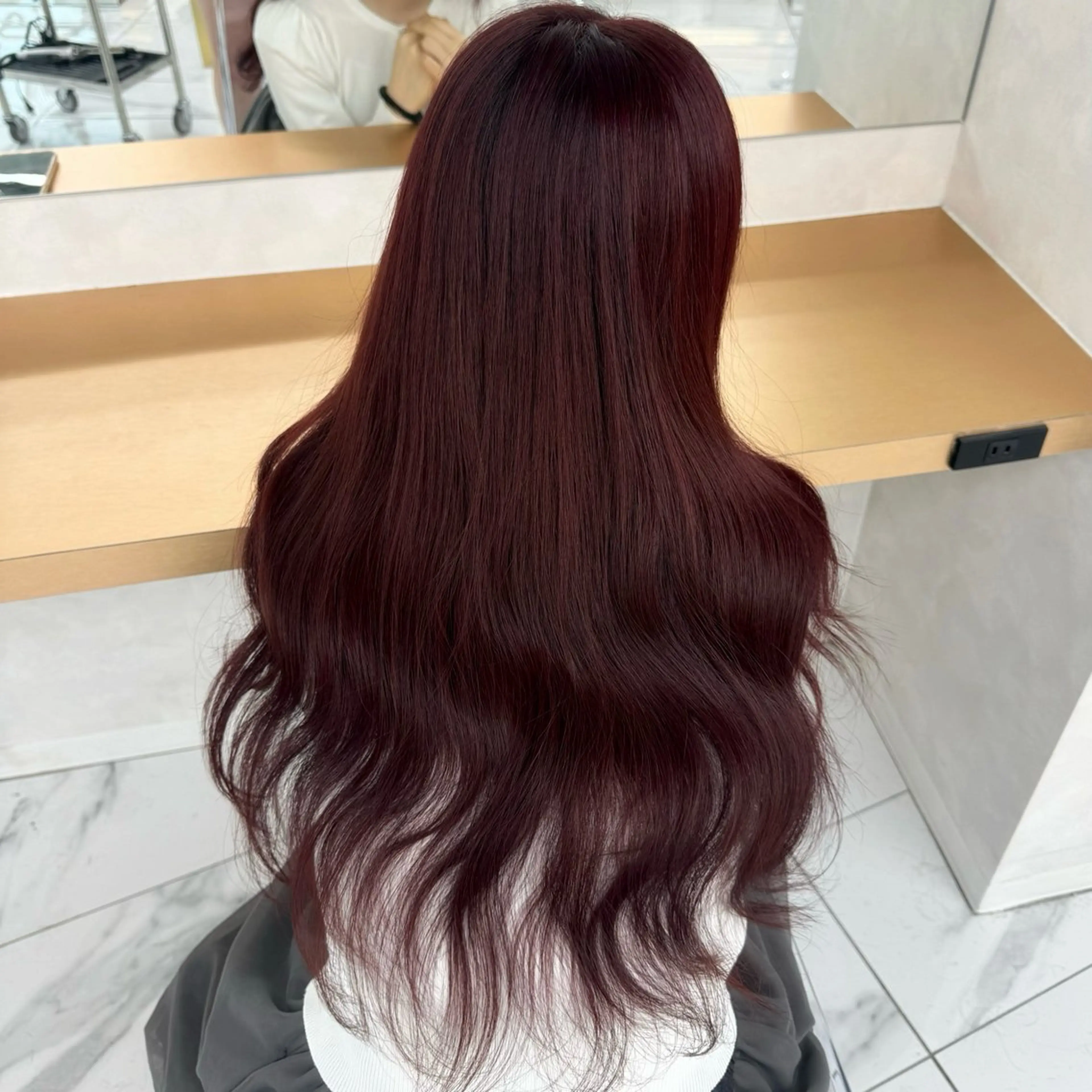 ロング カラー Miyu's所属・juri .のヘアスタイル