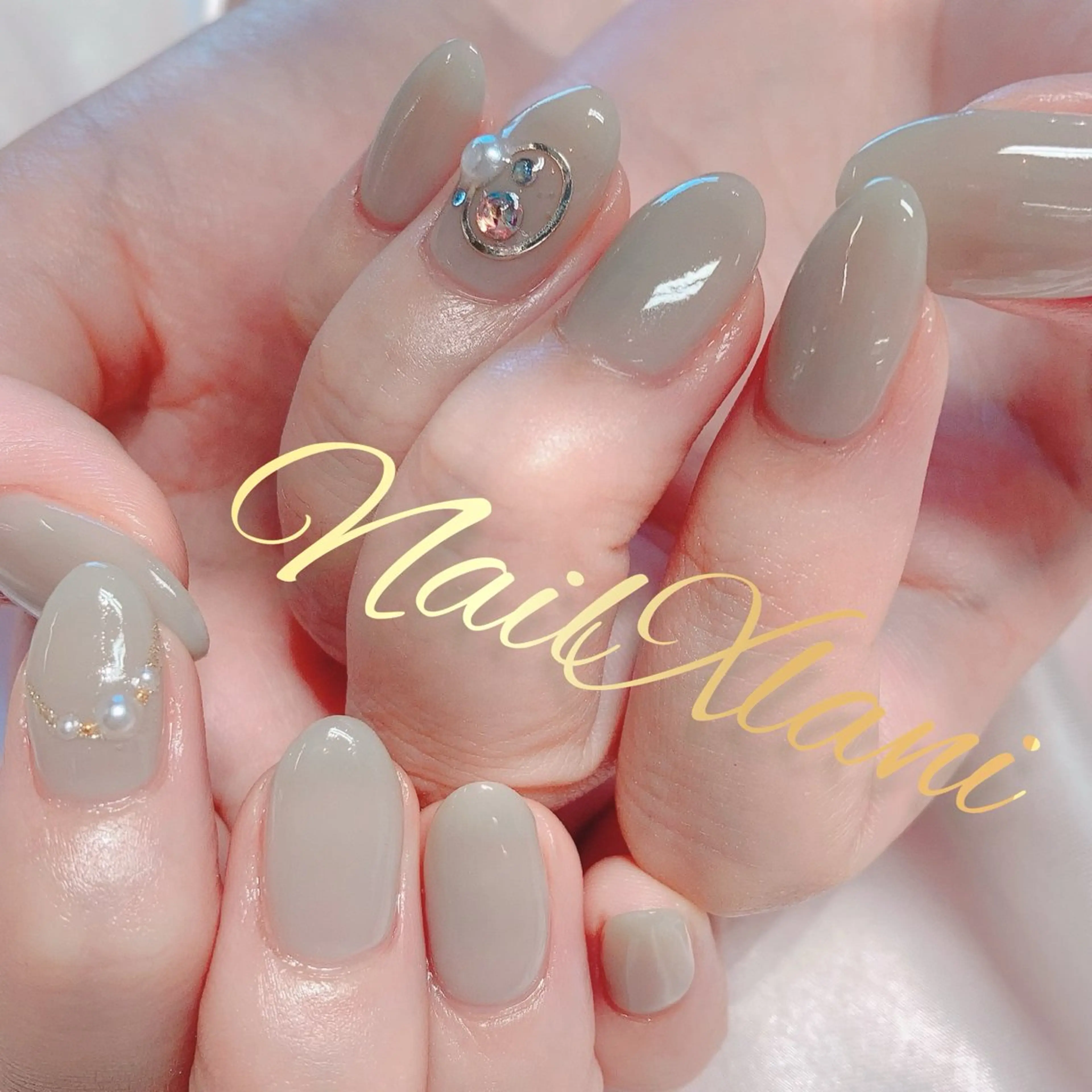 ネイル Nail×Lani 深爪矯正対応◎のネイルデザイン